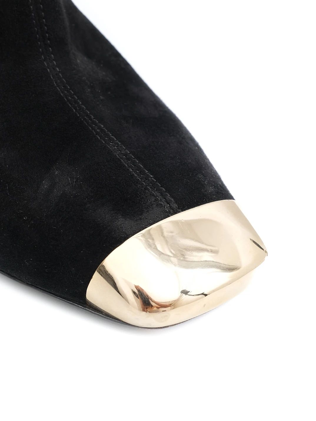 Excellent Nicholas Kirkwood Black Suede Knee-High Boots Size 39