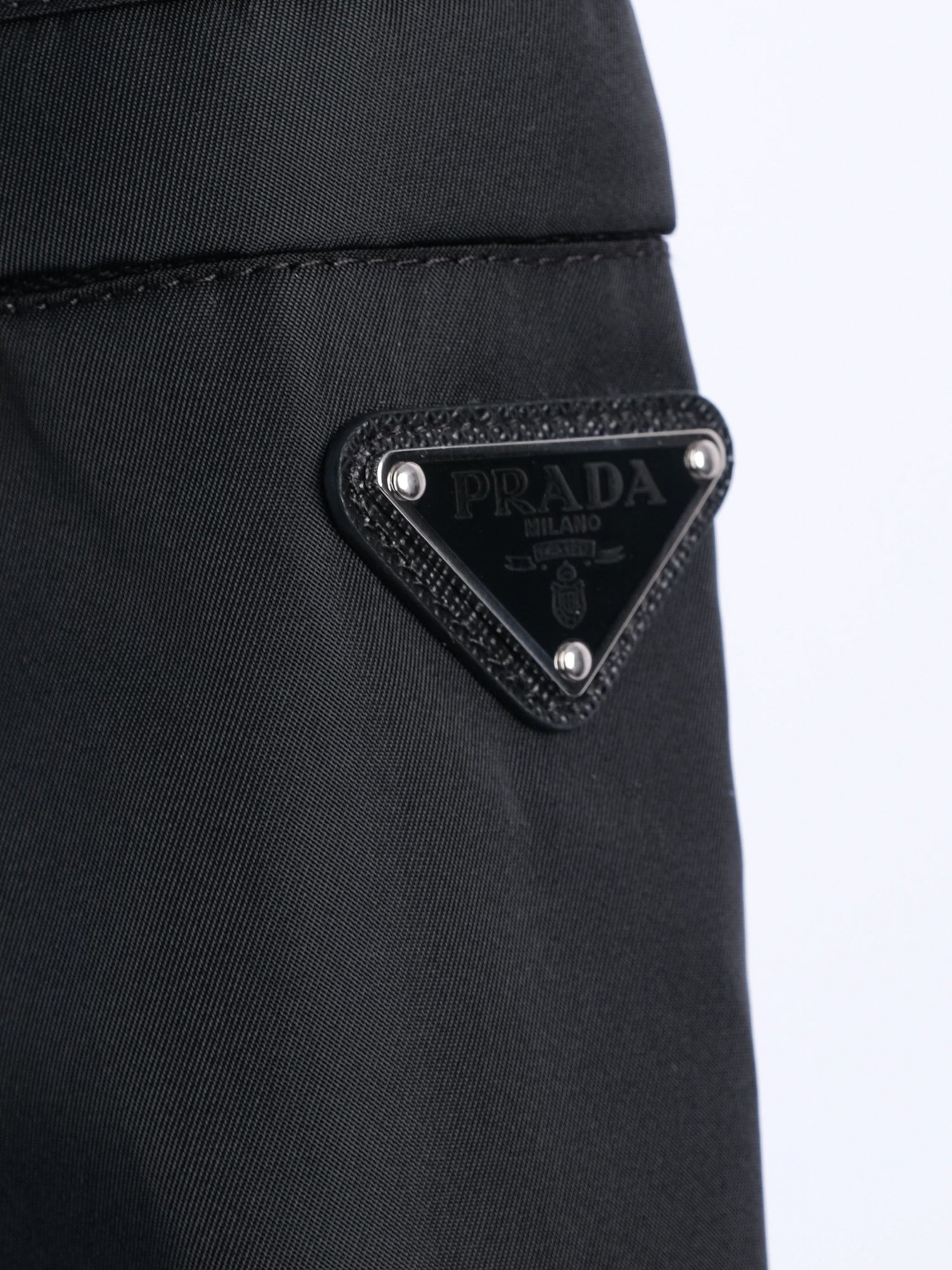Excellent Prada Blue Cotton Long Button-Up Shirt Size L