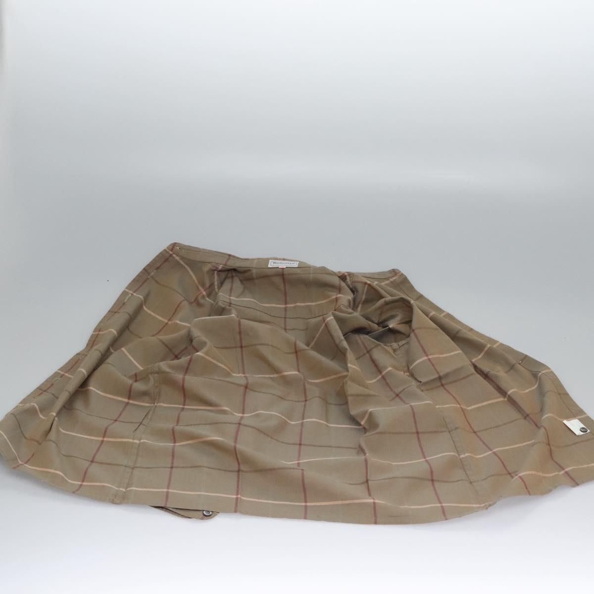 Burberrys Nova Check Shirt Cotton Beige Auth