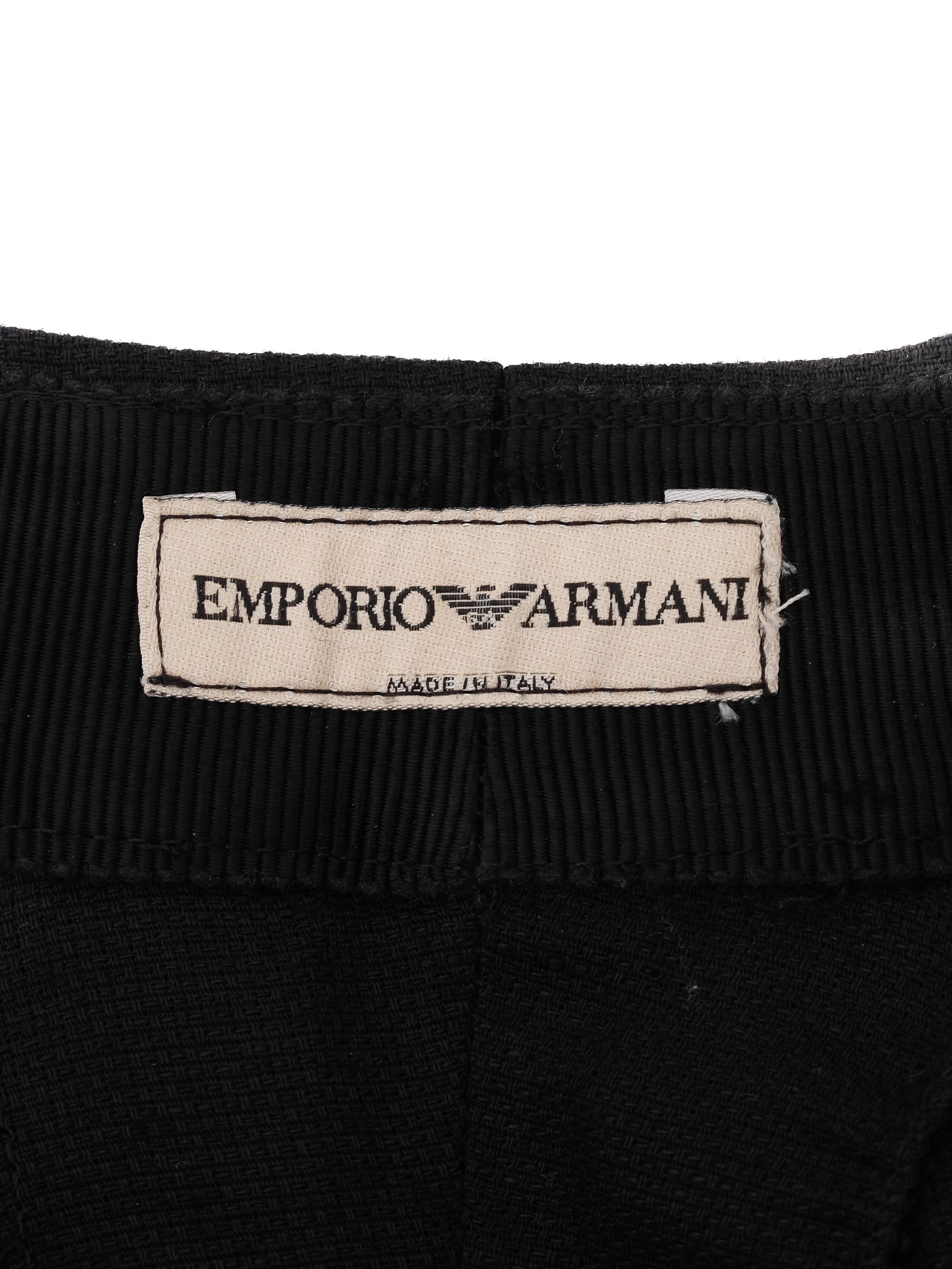 Excellent Emporio Armani Black Tailored Blazer Size M