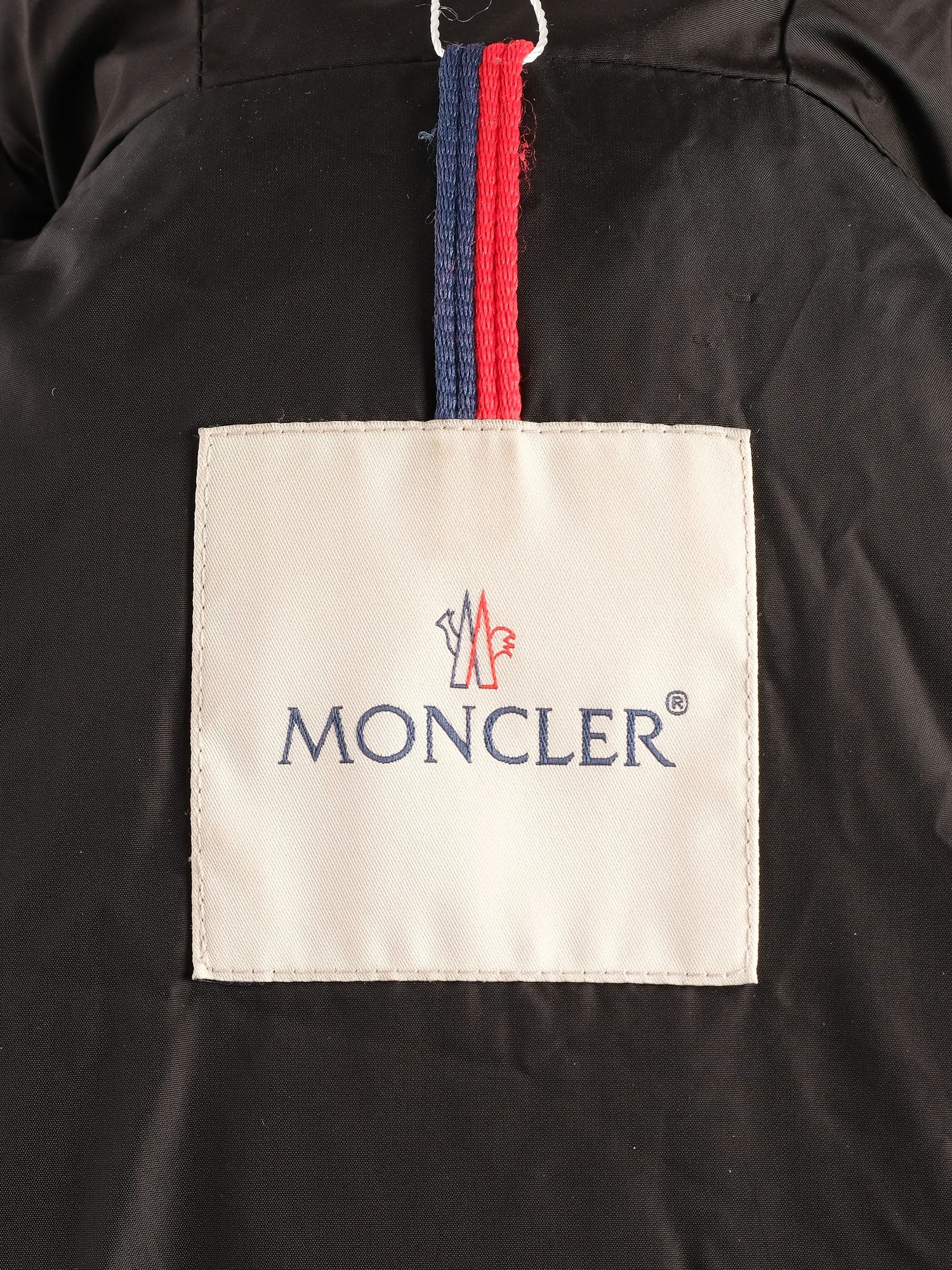 Perfect Moncler Blue Hooded Puffer Coat Nylon Women