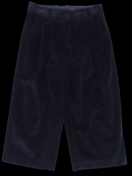 Excellent Cos Blue Corduroy Shorts Size M Women Elastane