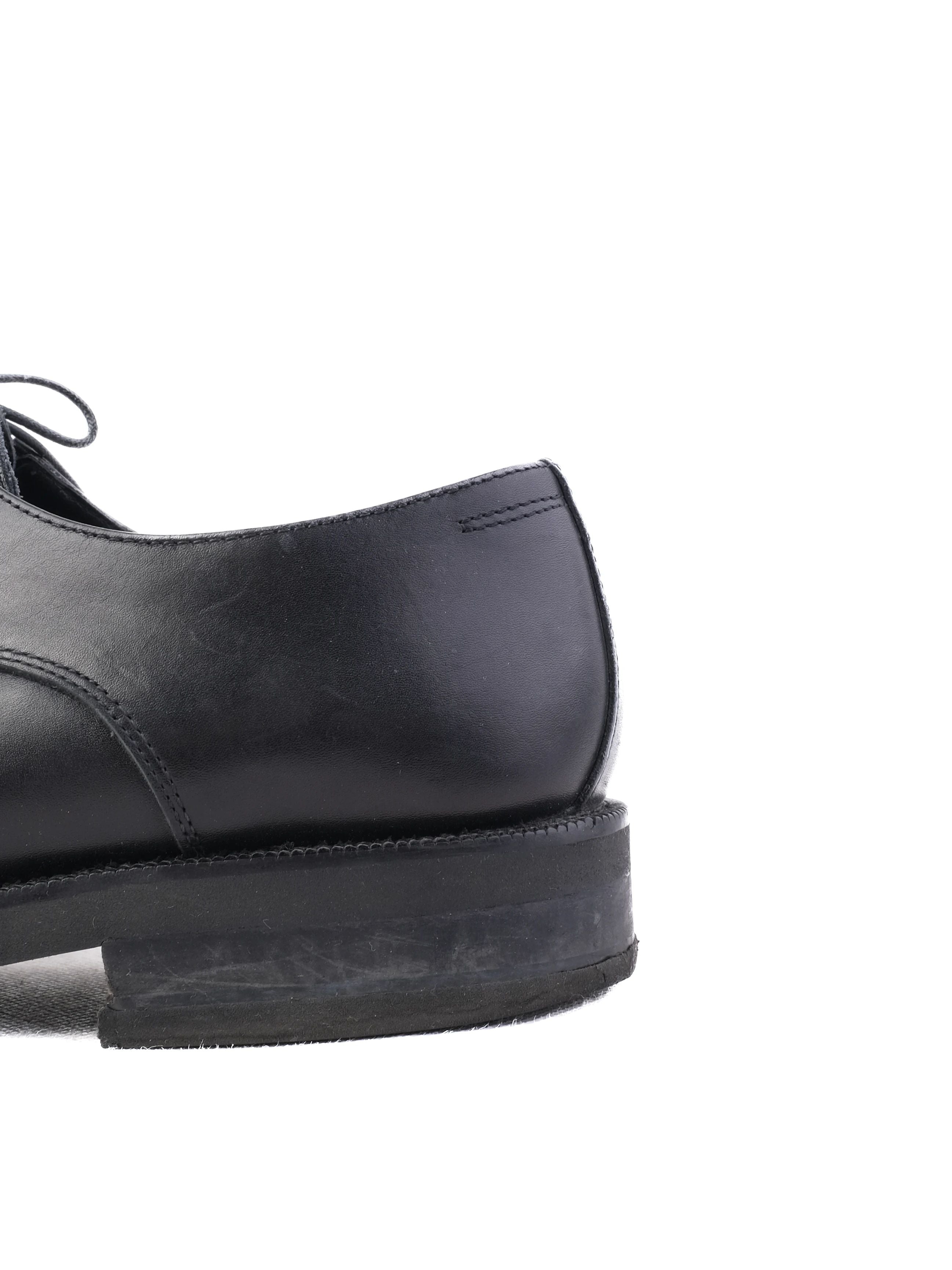 Excellent Baldinini Black Leather Dress Shoes Size 43 Men