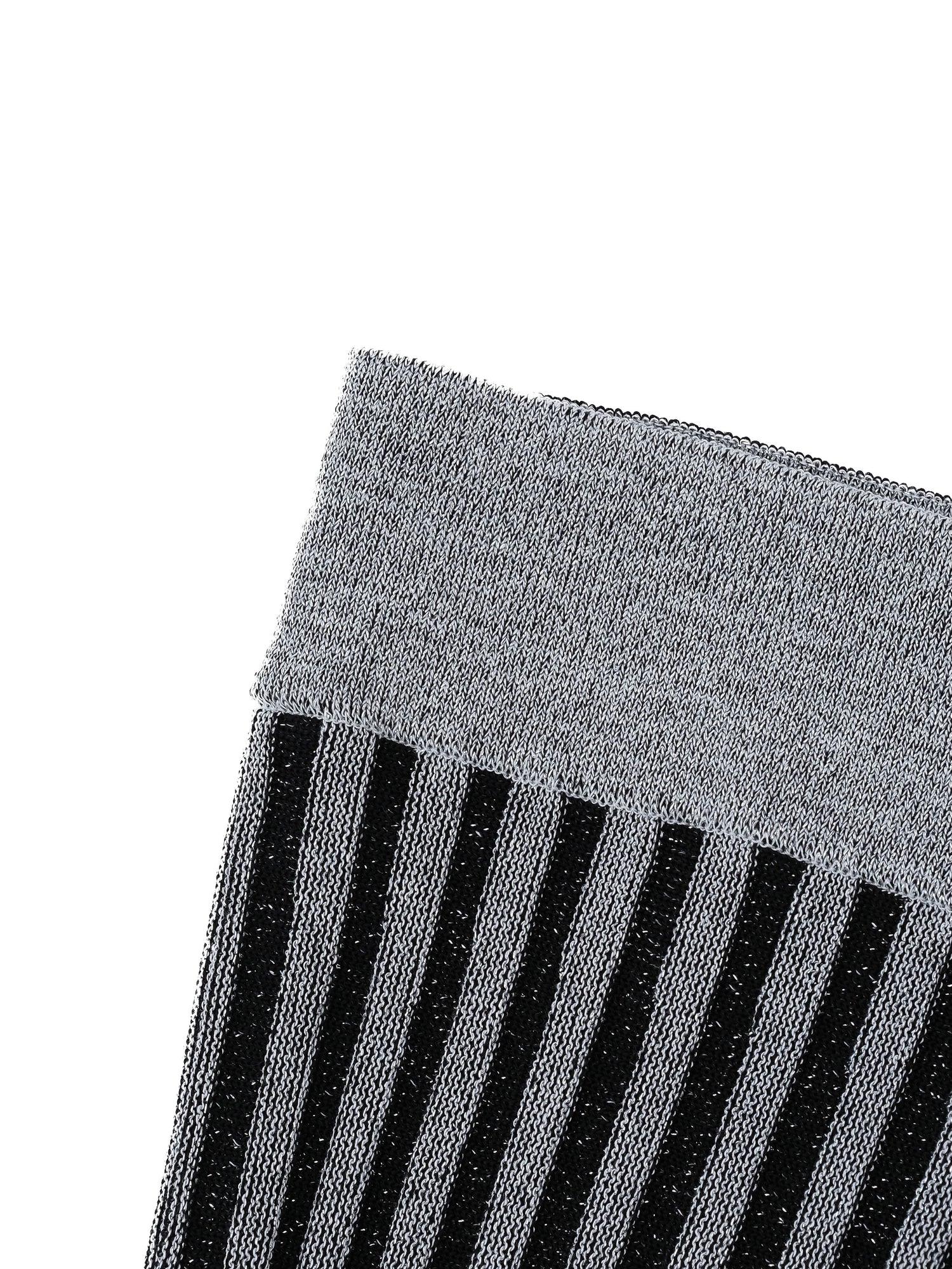 Excellent Balmain Black Gray Striped Sweater Size S for Net-A-Porter