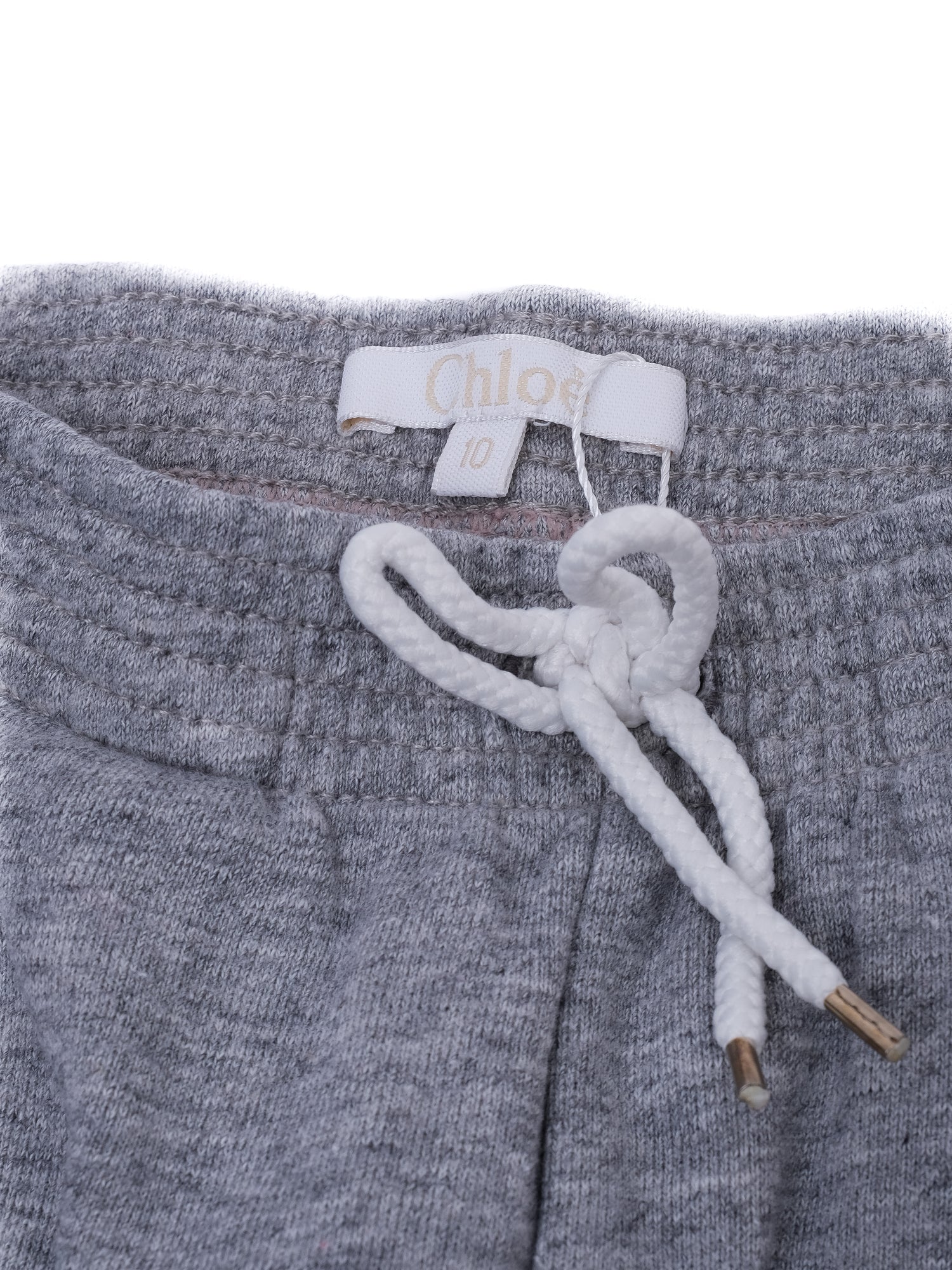 Excellent Chloe Gray Sweatpants for Kids Size 10 with Side Pockets