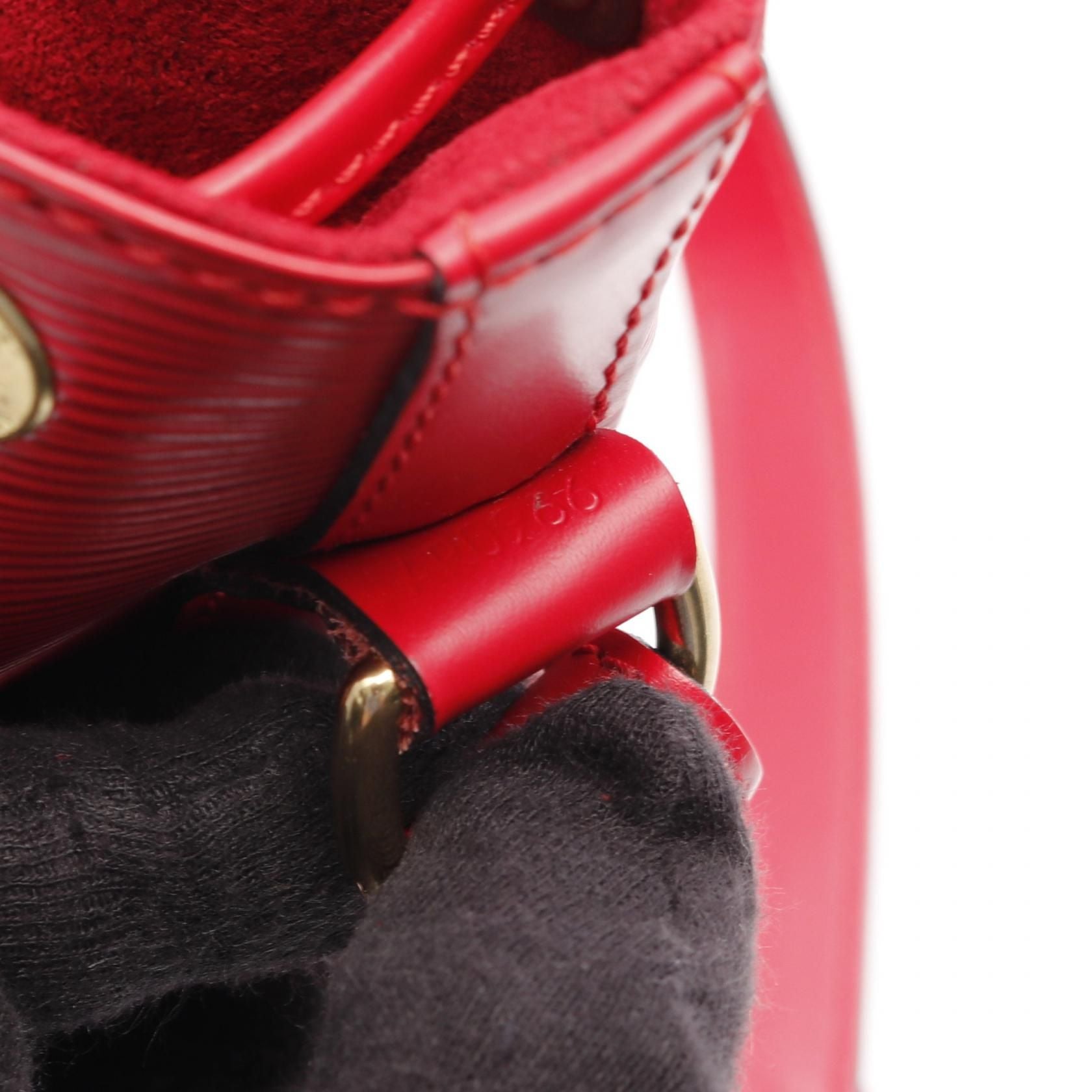 Louis Vuitton Noe Castilian Red Red Shoulder Bag M 44007