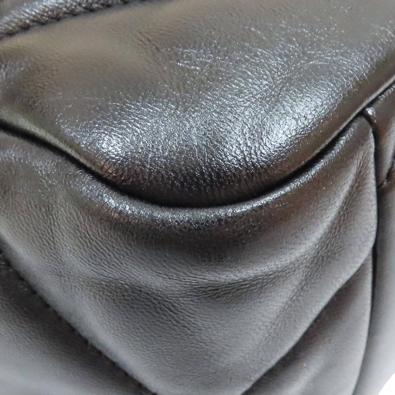 Chanel 19 Shopping Tote Bag Black Quilted Lambskin As 3660