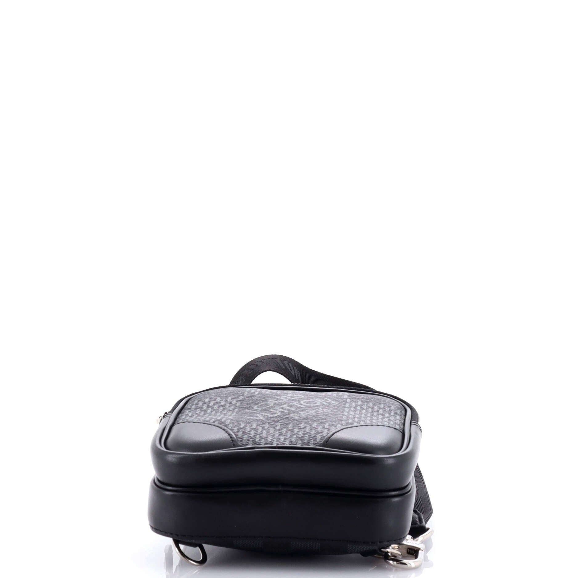 Louis Vuitton Amazone Sling Bag Limited Edition Damier Graphite 3D