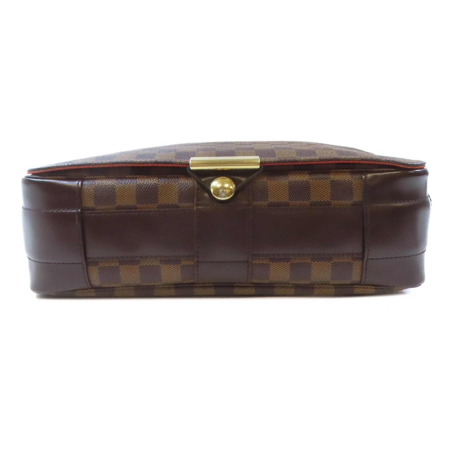 Louis Vuitton Damier Bastille Golden Shoulder Bag Full Color Brown Shoulder Bag N 45258