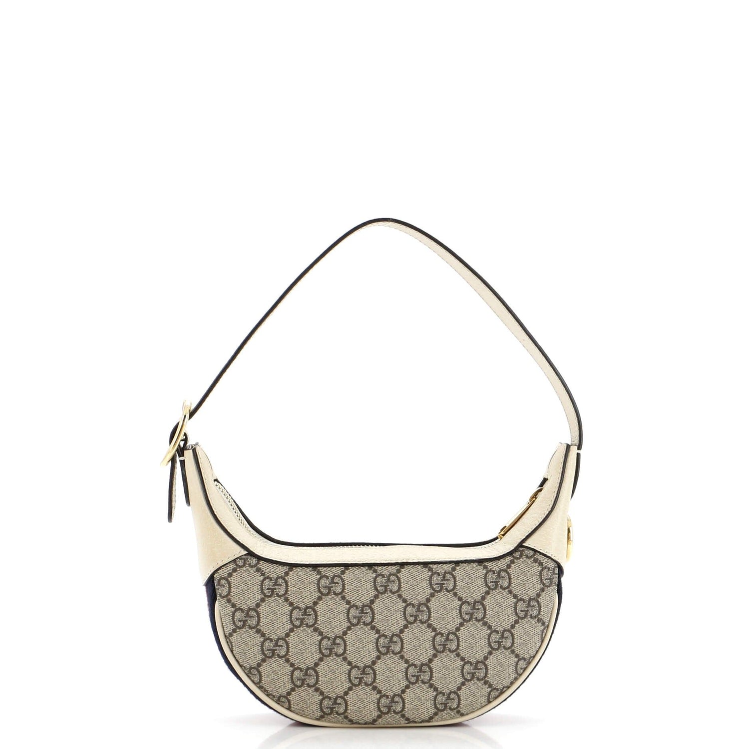 Gucci Ophidia Zip Hobo Gg Coated Canvas Mini