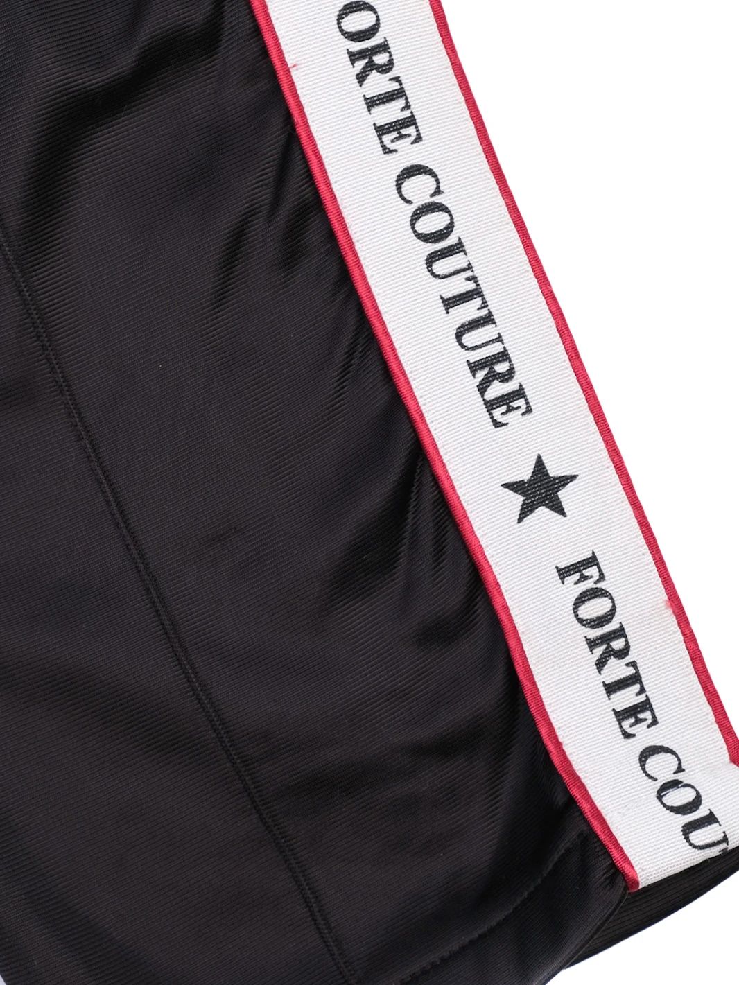 Excellent Forte Couture Black Zip-Up Jacket Size M,S