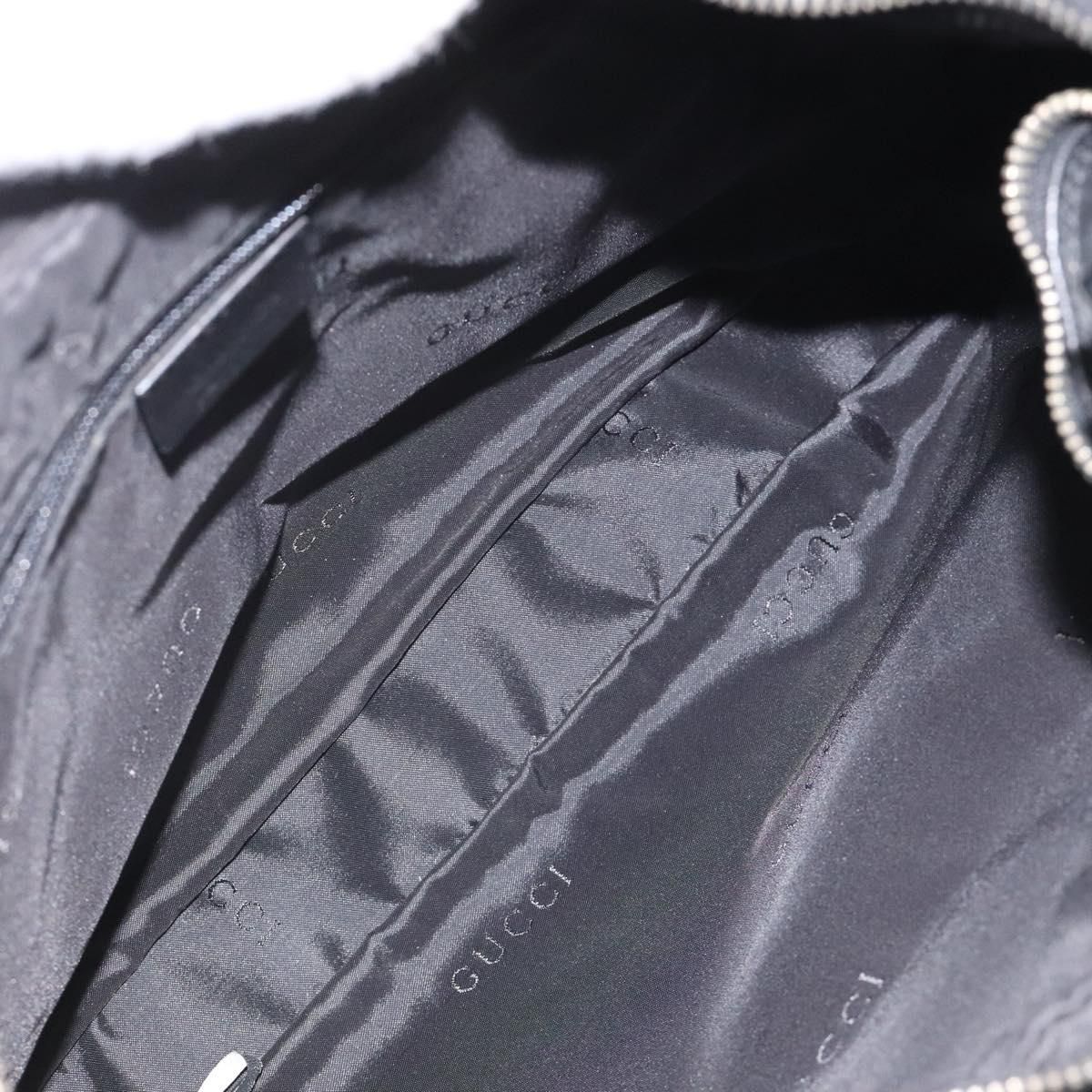 Gucci Black Leather Shoulder Bag