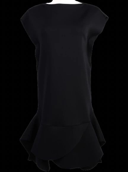 Givenchy Black Sleeveless Flared Dress Excellent Condition