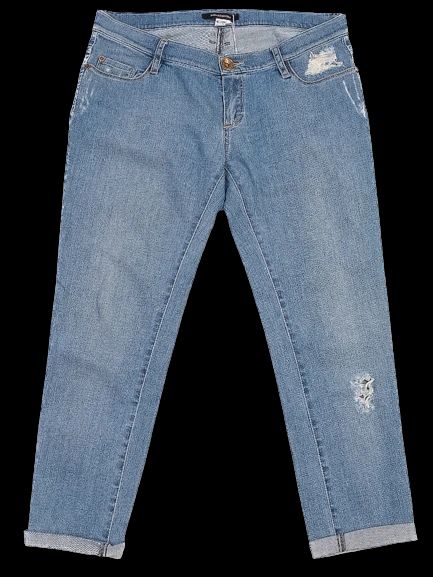 Good Plein Sud Blue Distressed Jeans Women&