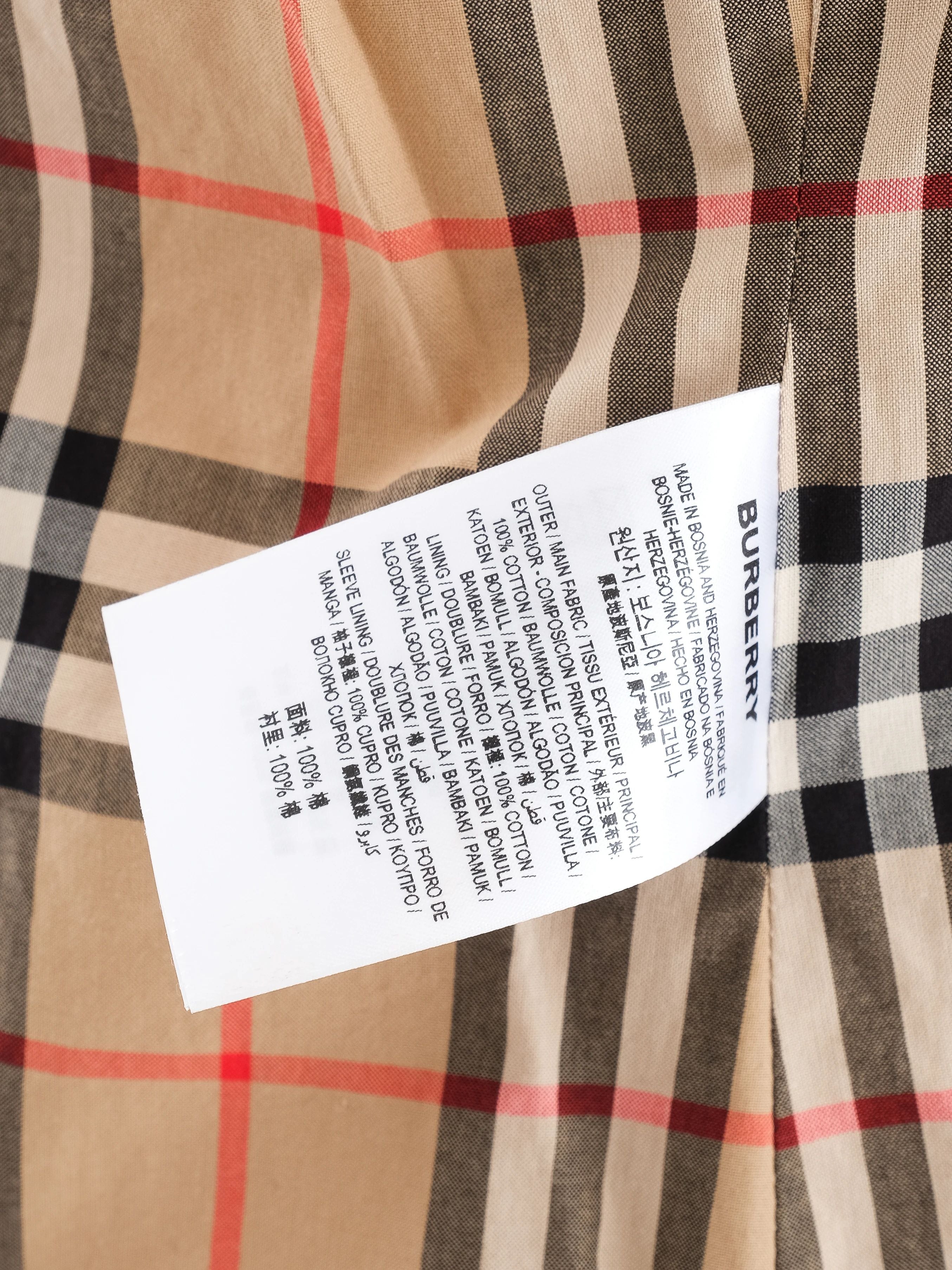 Burberry Orange Cotton Women&