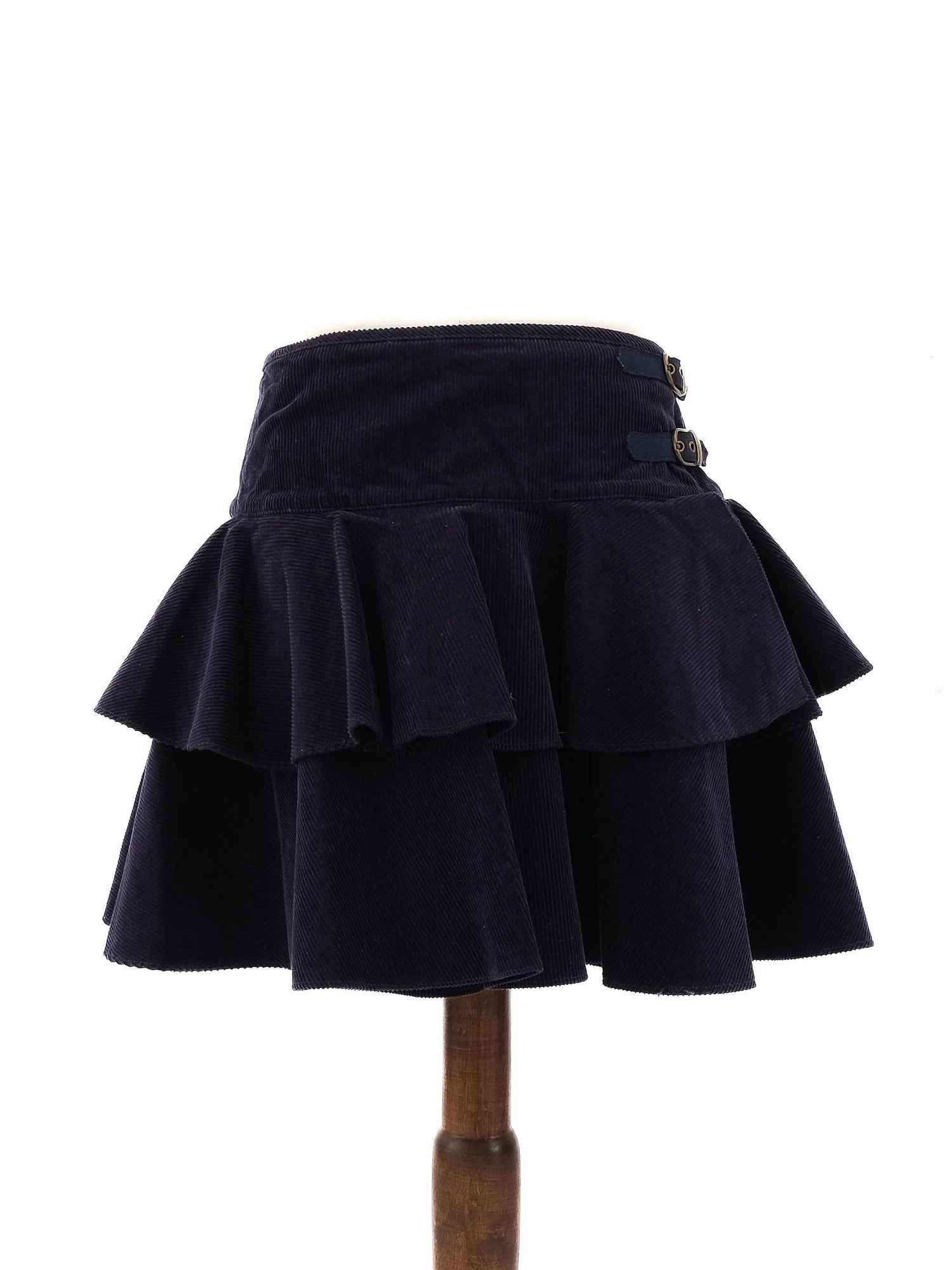 Perfect Ralph Lauren Blue Tiered Mini Skirt Size 14 for Kids