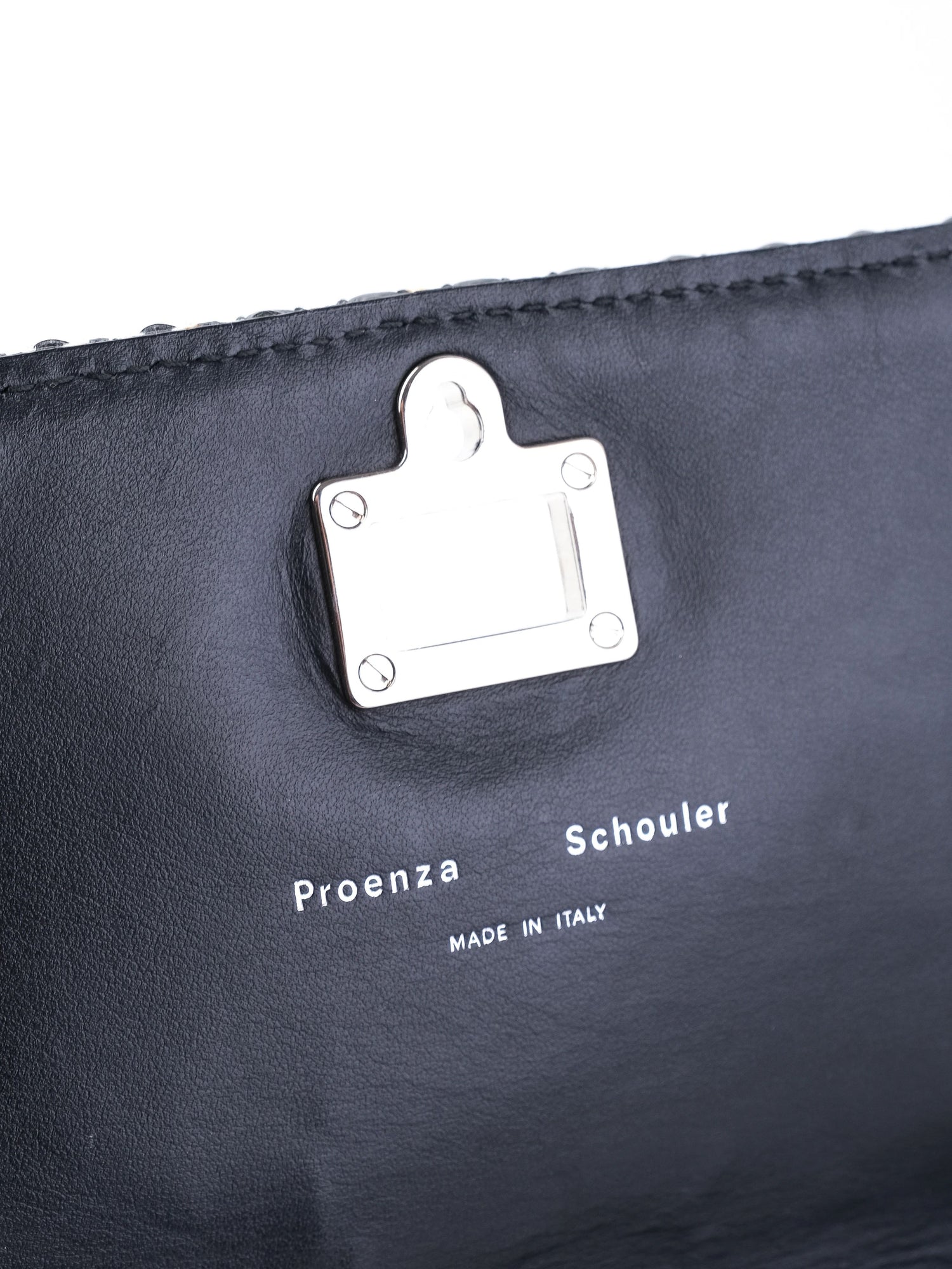 Excellent Proenza Schouler Woven Leather Handbag Made in Italy