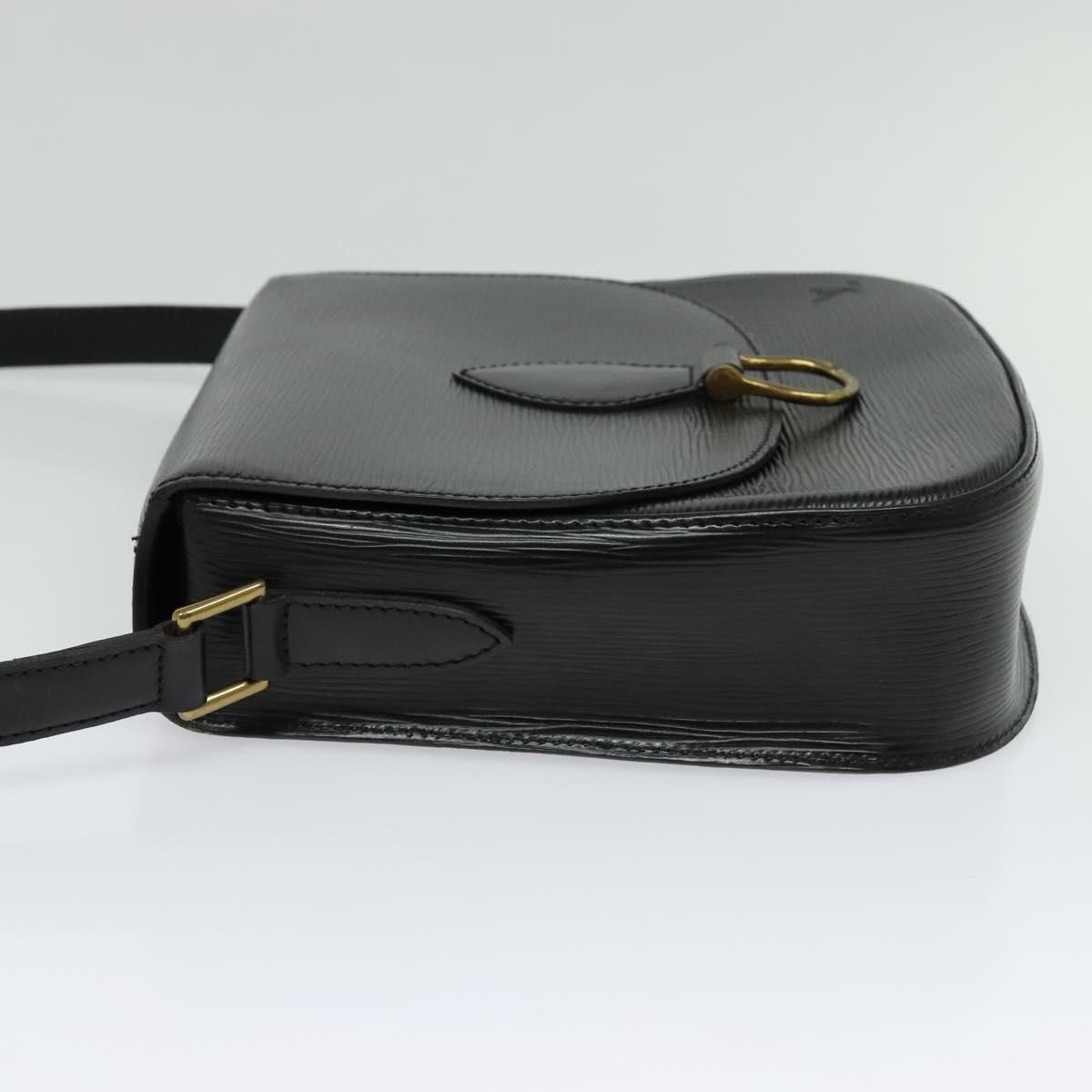 Louis Vuitton Epi Monogram Saint Cloud Gm Bag Black Noir M 52192 Auth