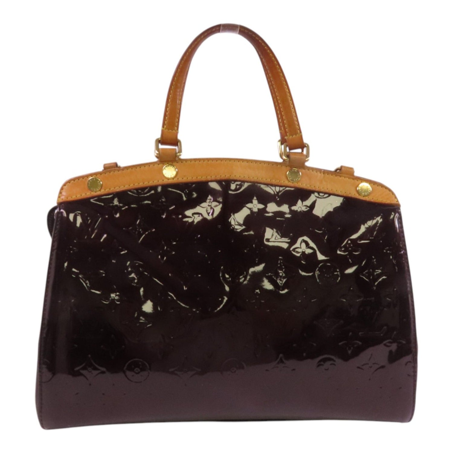 Louis Vuitton Vernis Brea Mm Hand-milled Shoulder Bag Bordeaux 2way Shoulder Bag M 91619