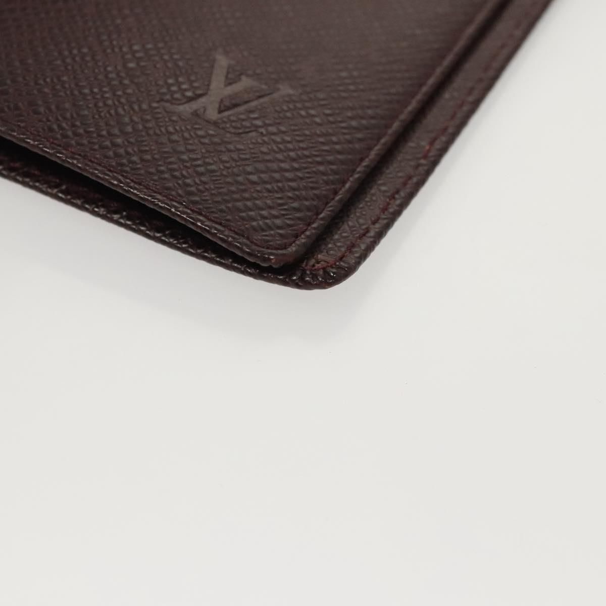 Louis Vuitton Taiga Agenda Posh Day Planner Cover Acajou R 20415 Lv Auth