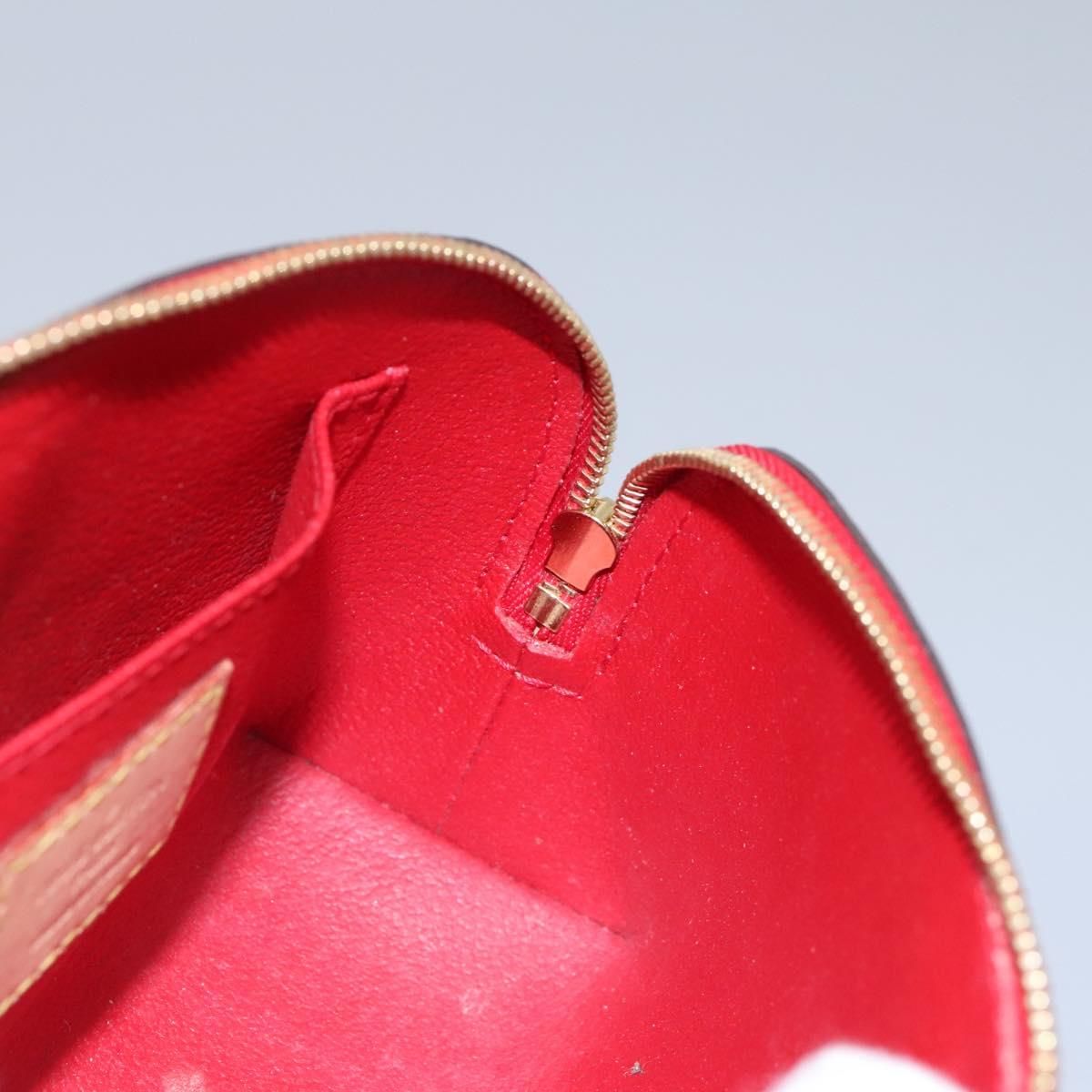 Louis Vuitton Vernis Pochette Cosmetic Pouch Slys M 90172 Lv Auth
