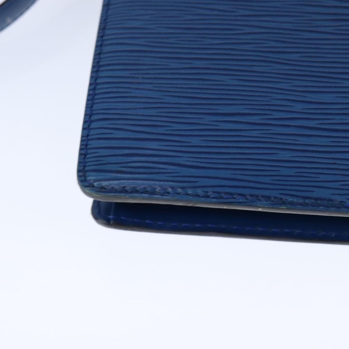 Louis Vuitton Epi Capuchin Shoulder Bag Blue M 52345 Lv Auth