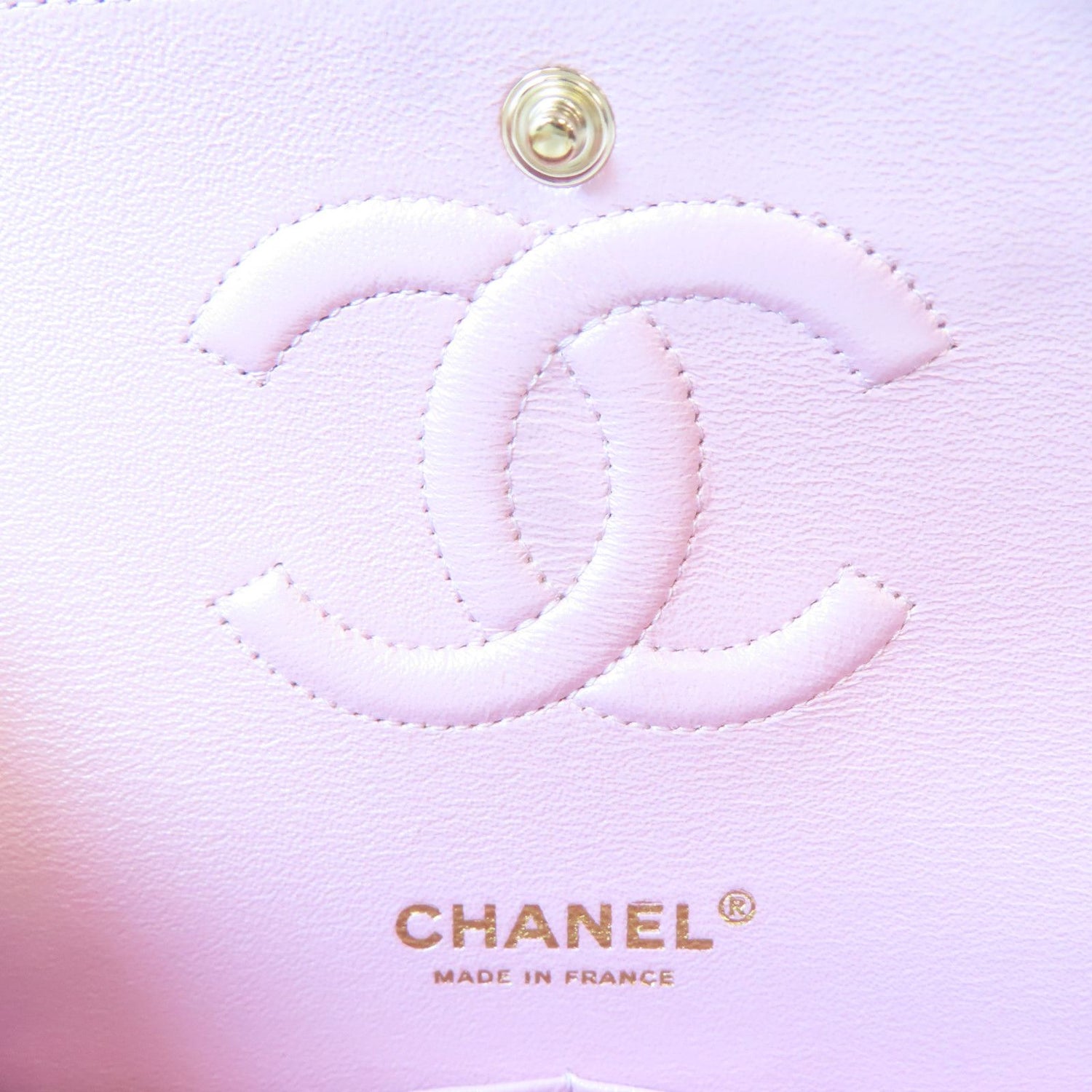 Chanel Caviar Quilted 25 Double Flap Light Pink