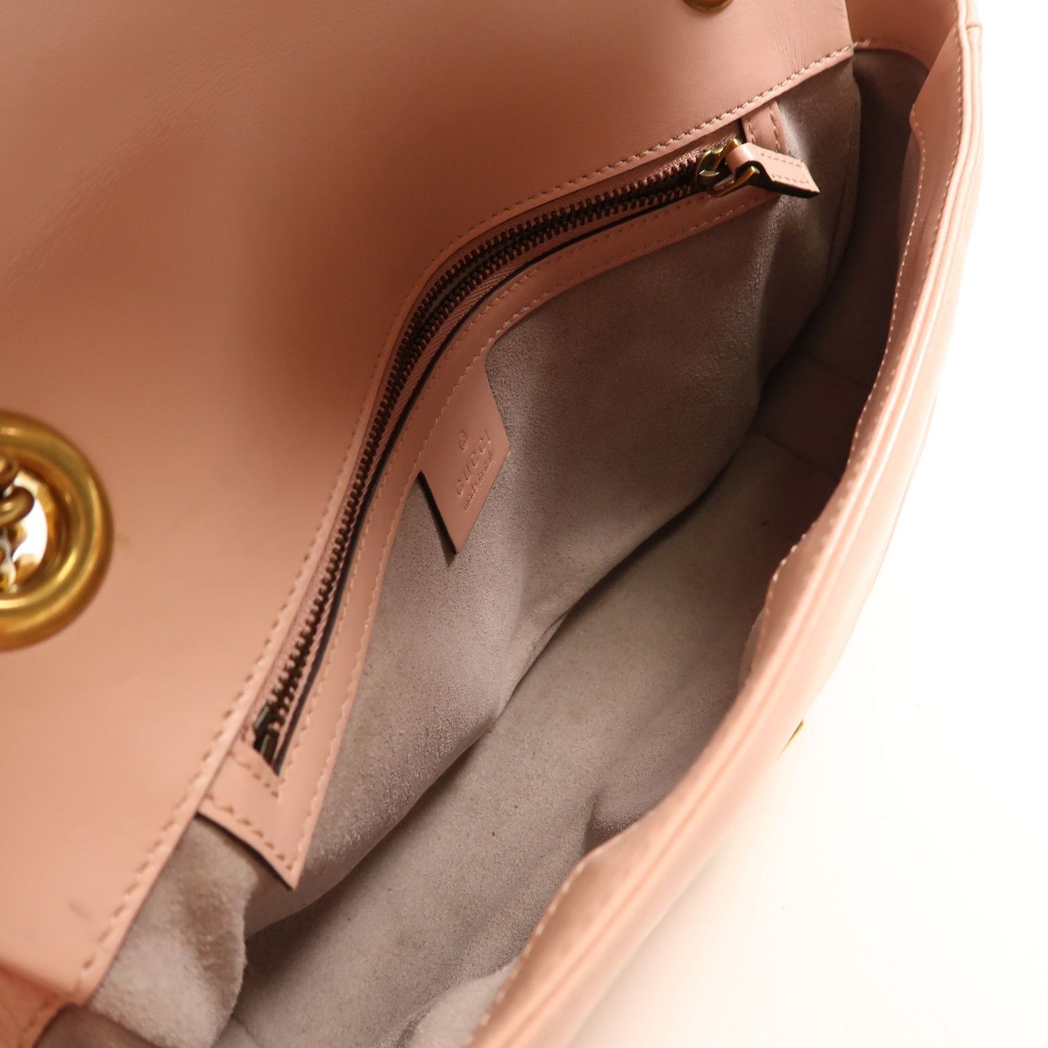 Gucci Small GG Marmont Flap Bag, Matelasse Chevron