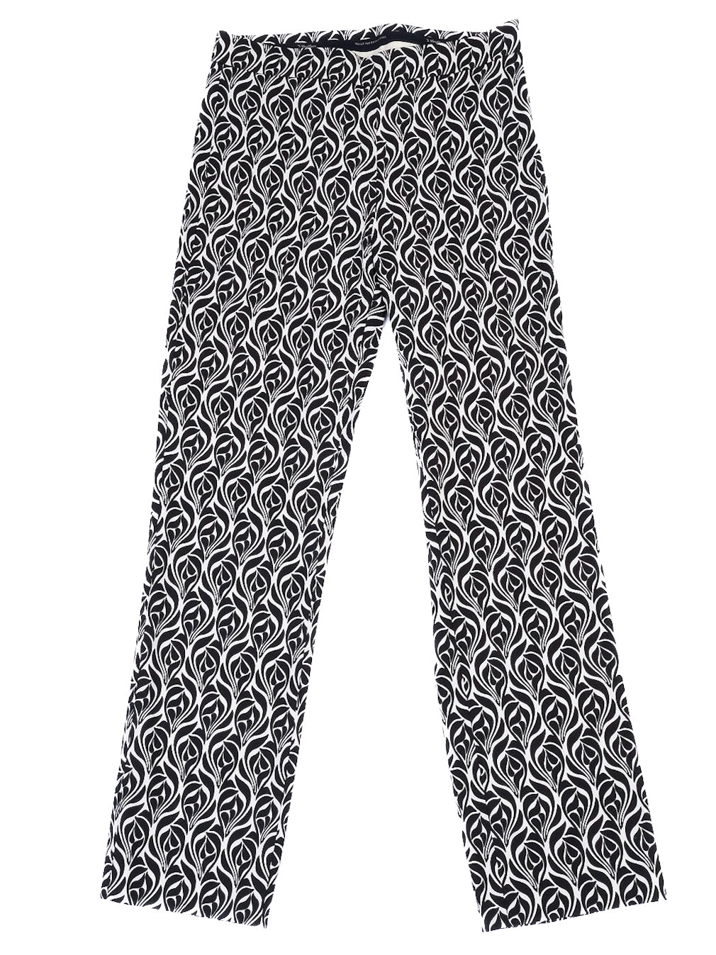 Excellent Max Mara Sleeveless Black and White Patterned Dress Women