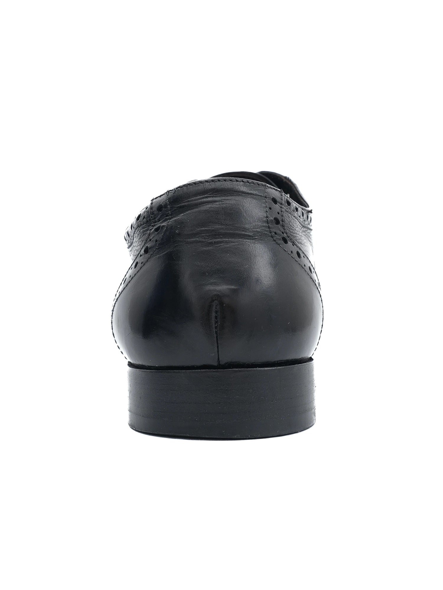 Excellent Paciotti Black Leather Brogue Shoes Size 41