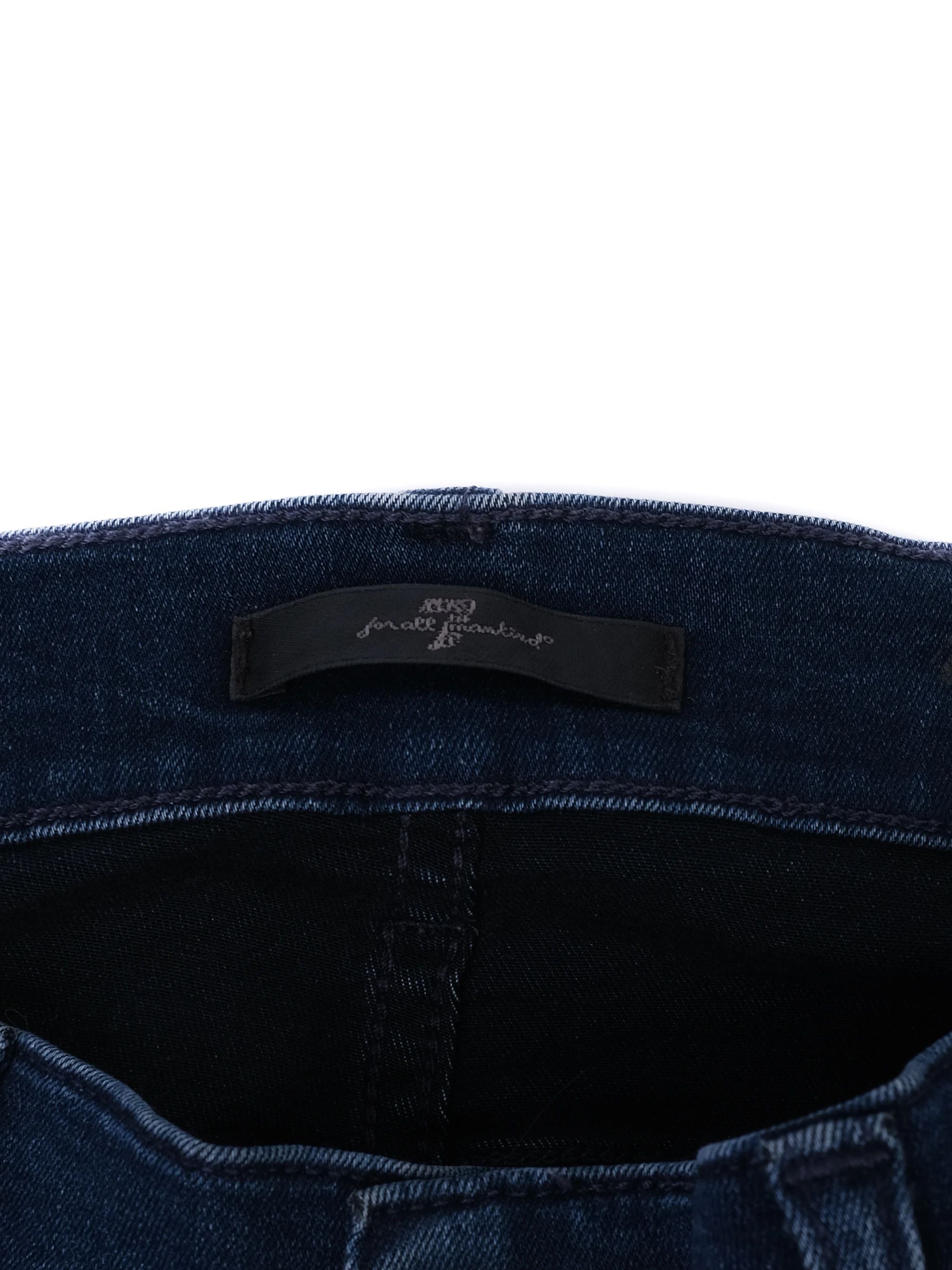 Excellent 7 For All Mankind Blue Jeans Size M Women&