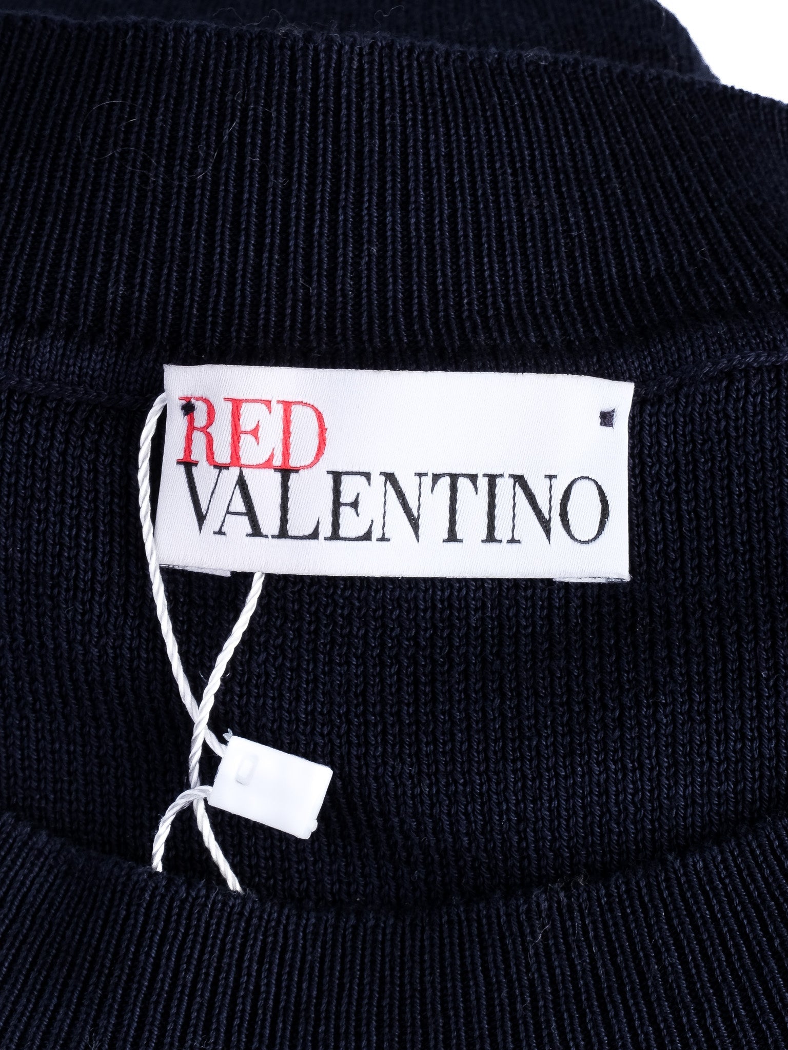 Excellent Red Valentino Sleeveless Top XS Combined Cotton Anchor Design