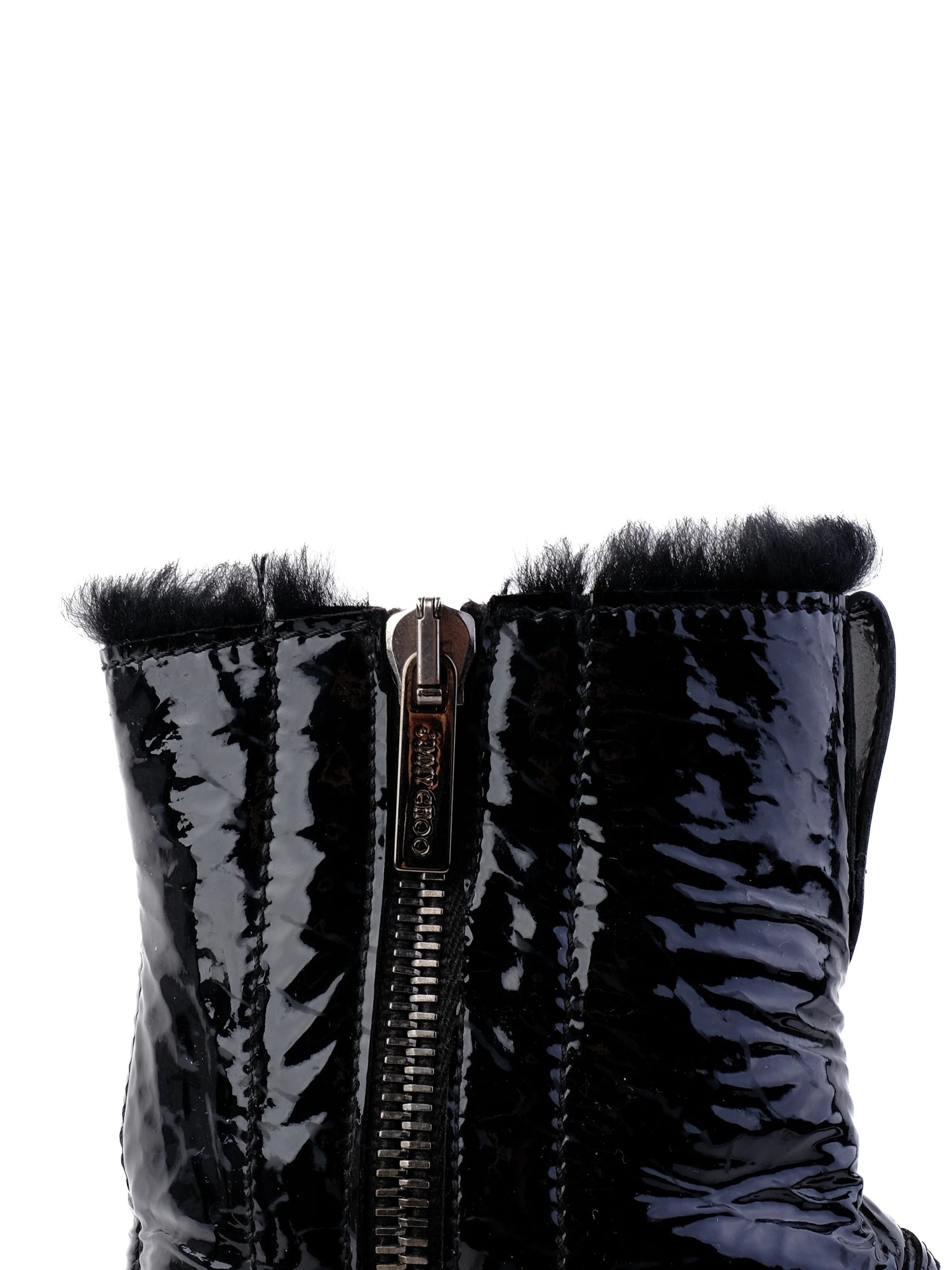 Excellent Jimmy Choo Black Leather Ankle Boots Size 36