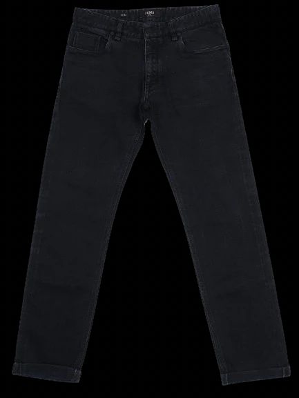 Excellent Fendi Black Cotton Jeans for Men