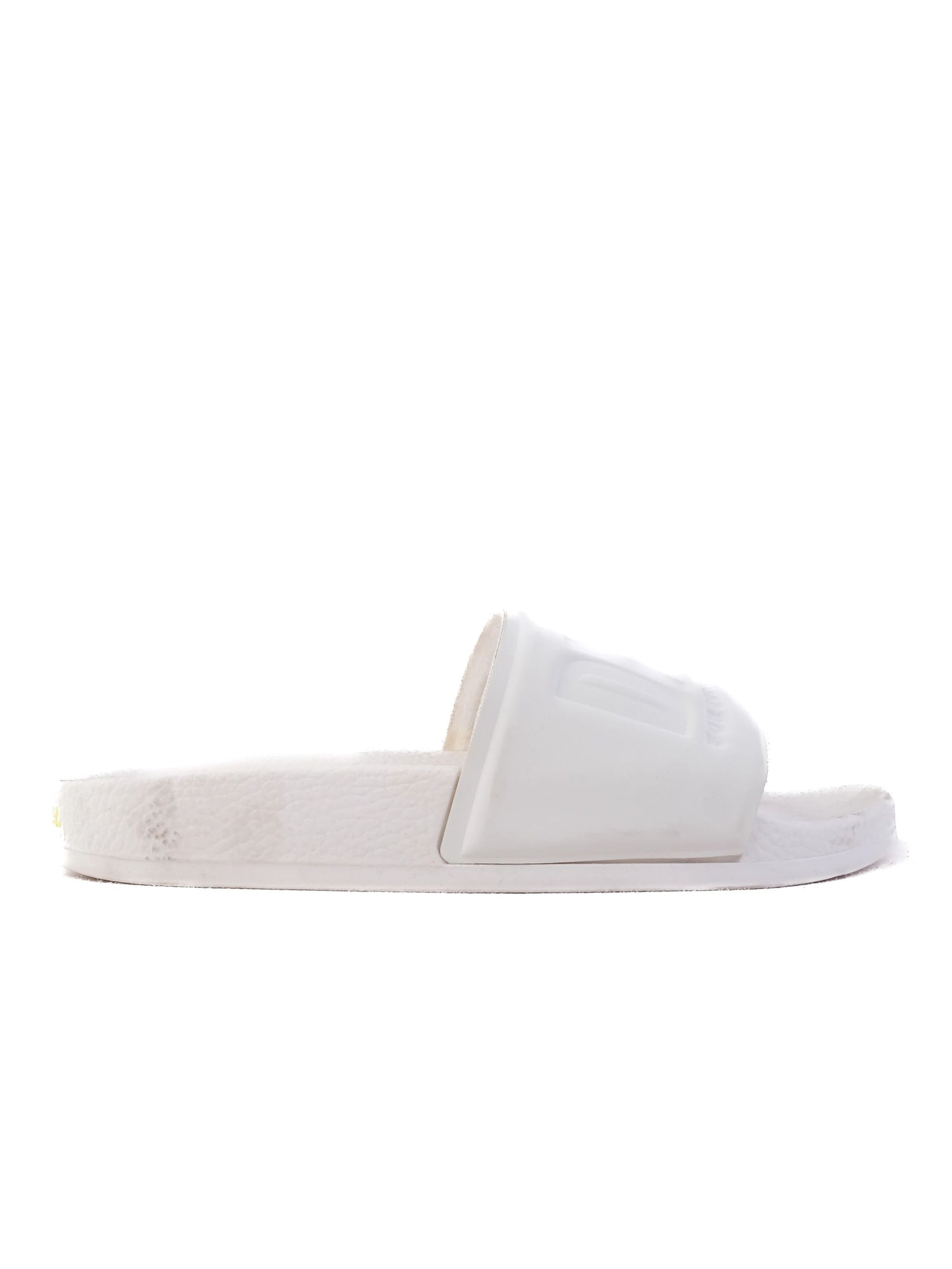 Excellent Diesel White Slide Sandals Women&