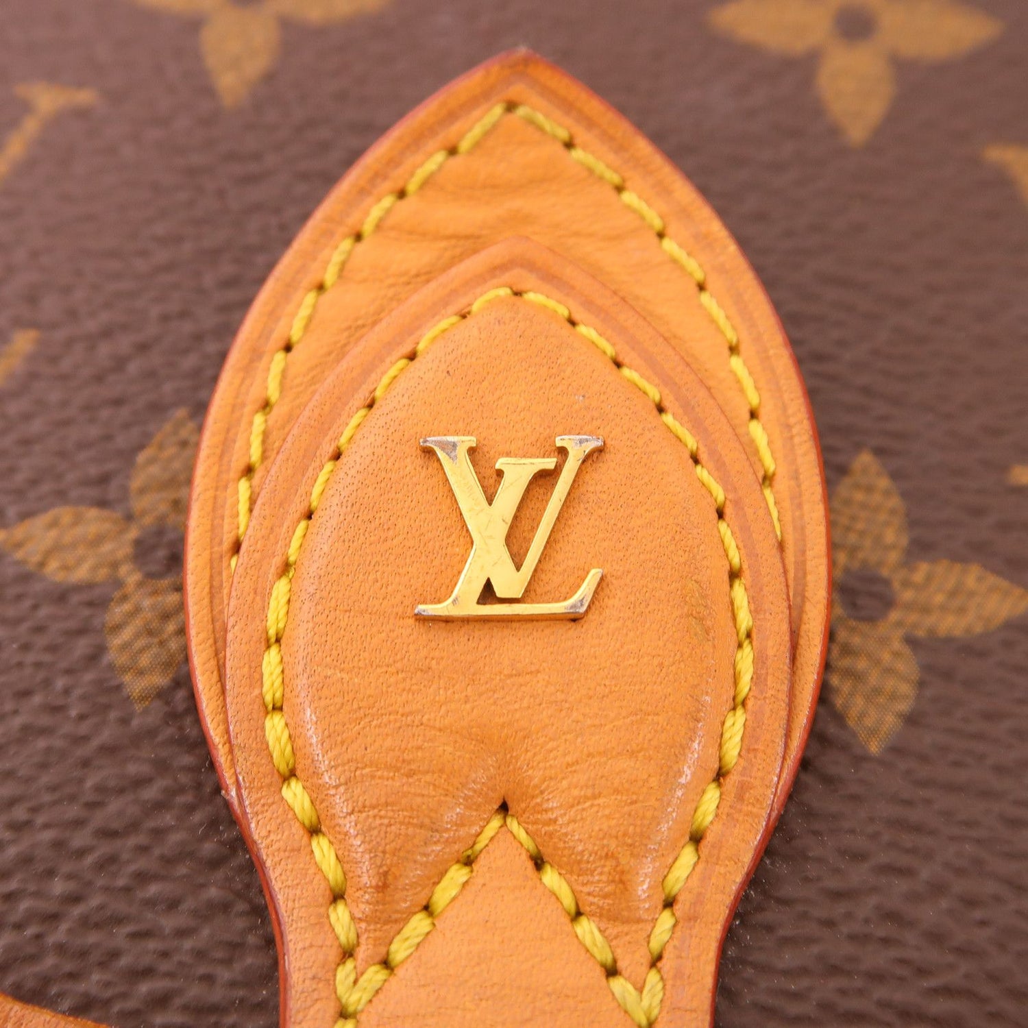 Louis Vuitton Monogram Tambourin Shoulder Bag Brown Shoulder Bag M 44860