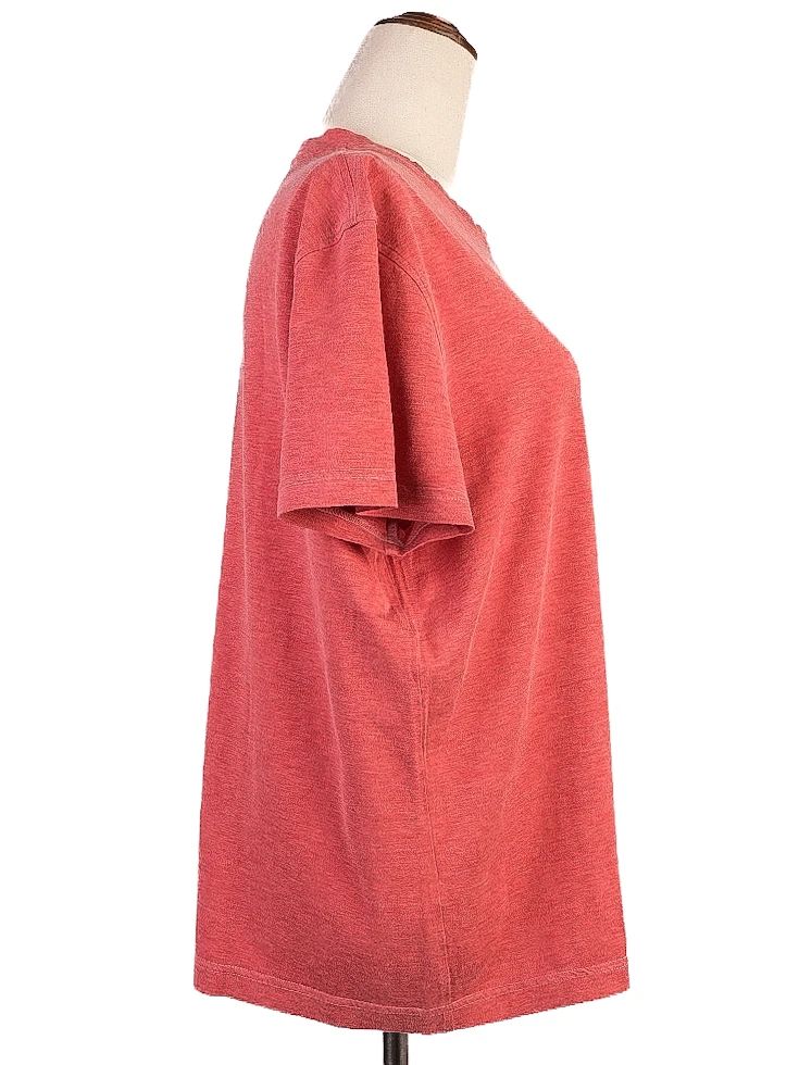 Average Isaia Pink Silk T-Shirt Size M for Women