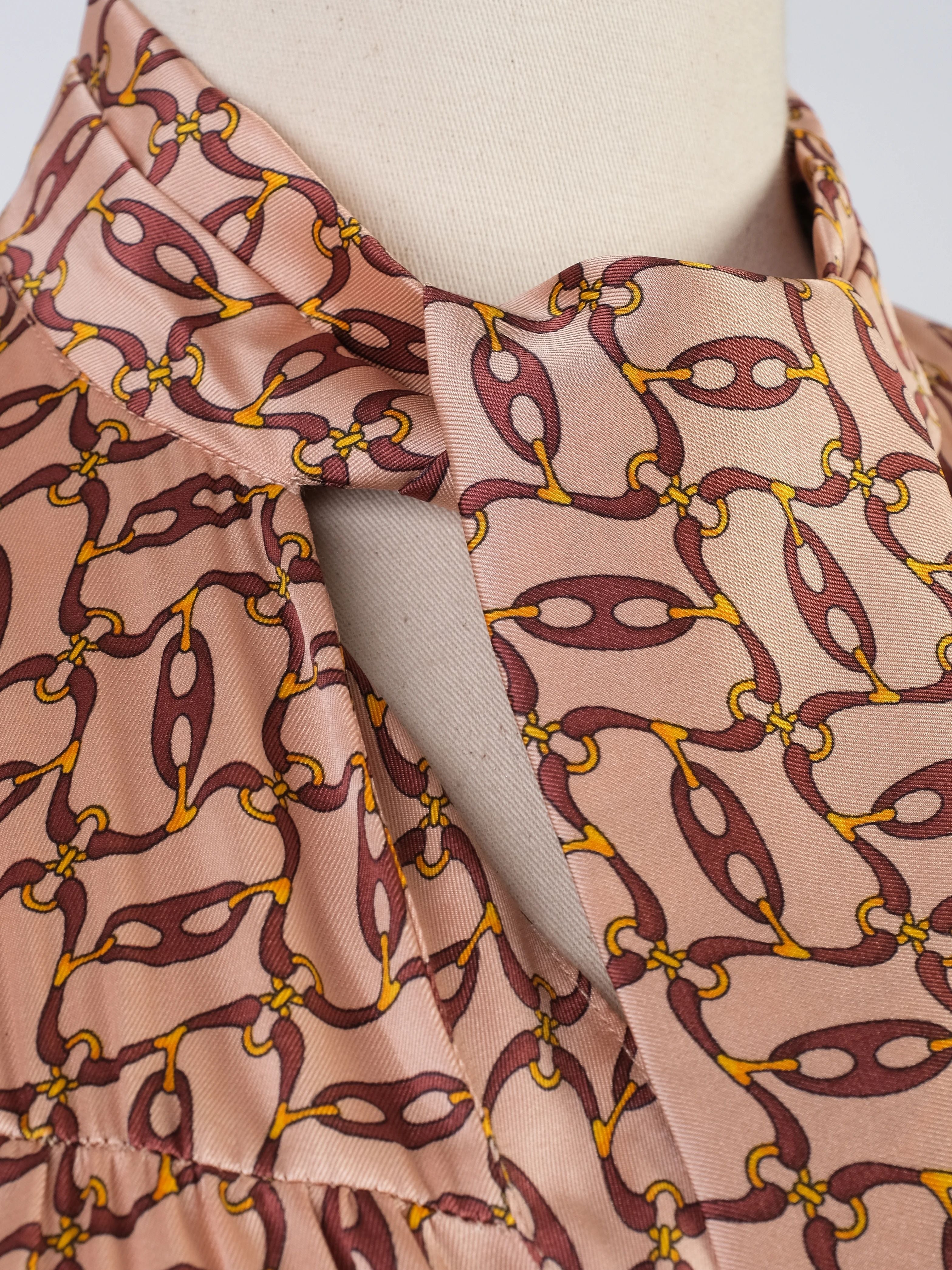 Excellent Sandro XS Dress Combined Abstract Pattern Polyester