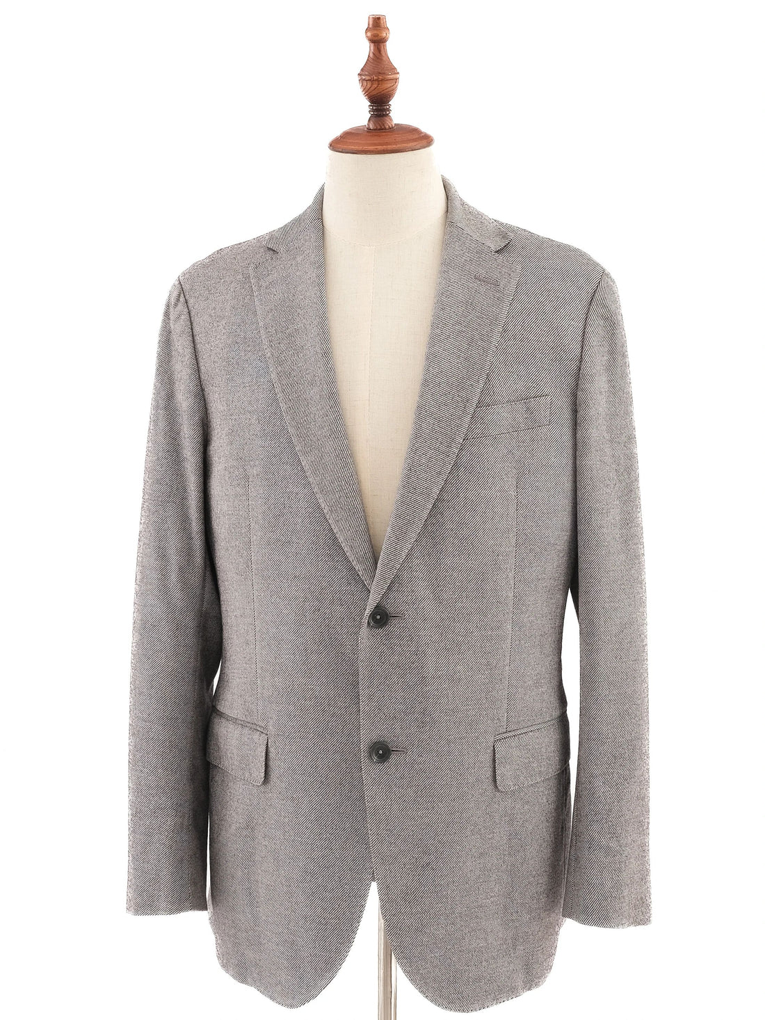 Excellent Ermenegildo Zegna Gray Cupro Blazer Size M