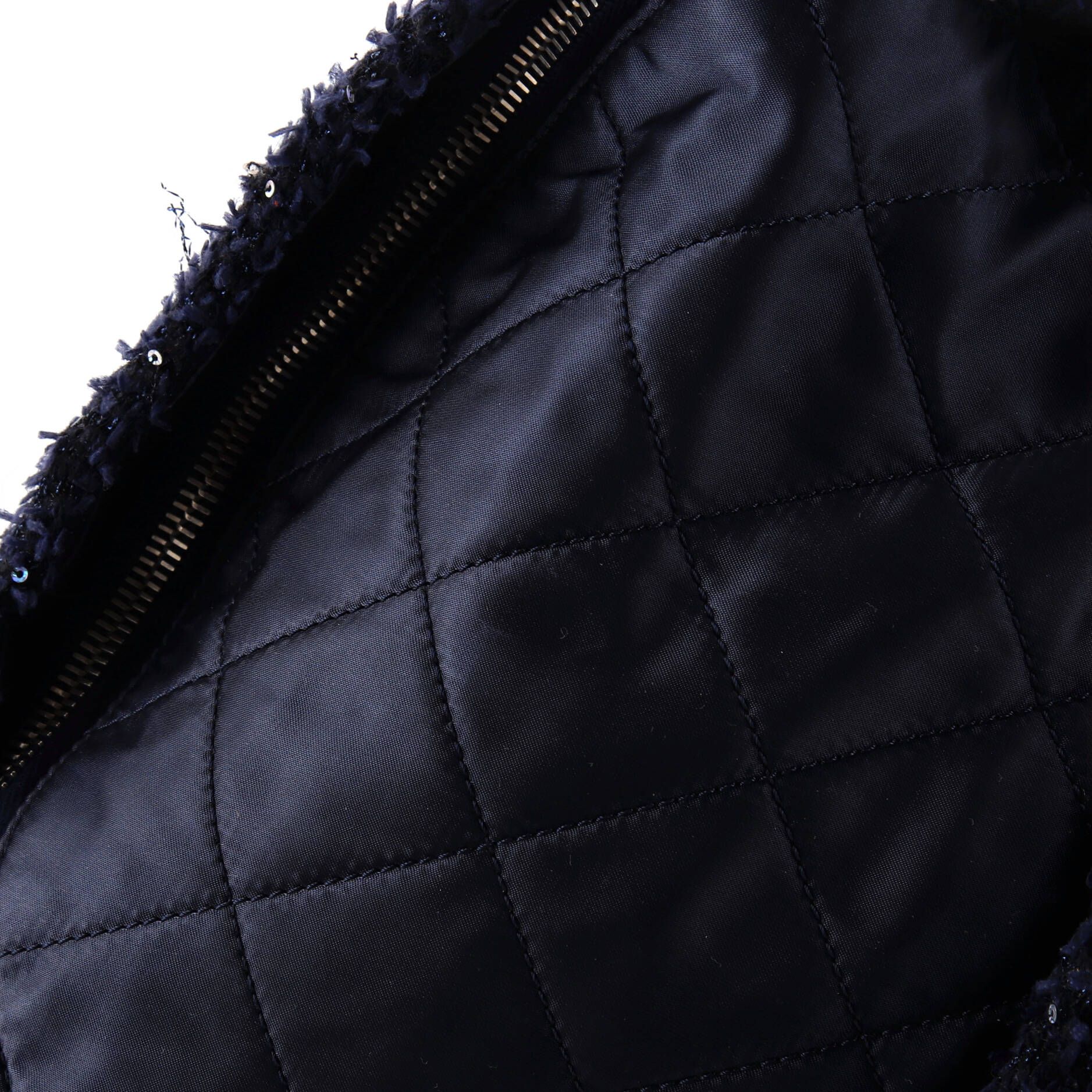 Chanel Astronaut Essentials Backpack Quilted Nylon With Tweed Medium