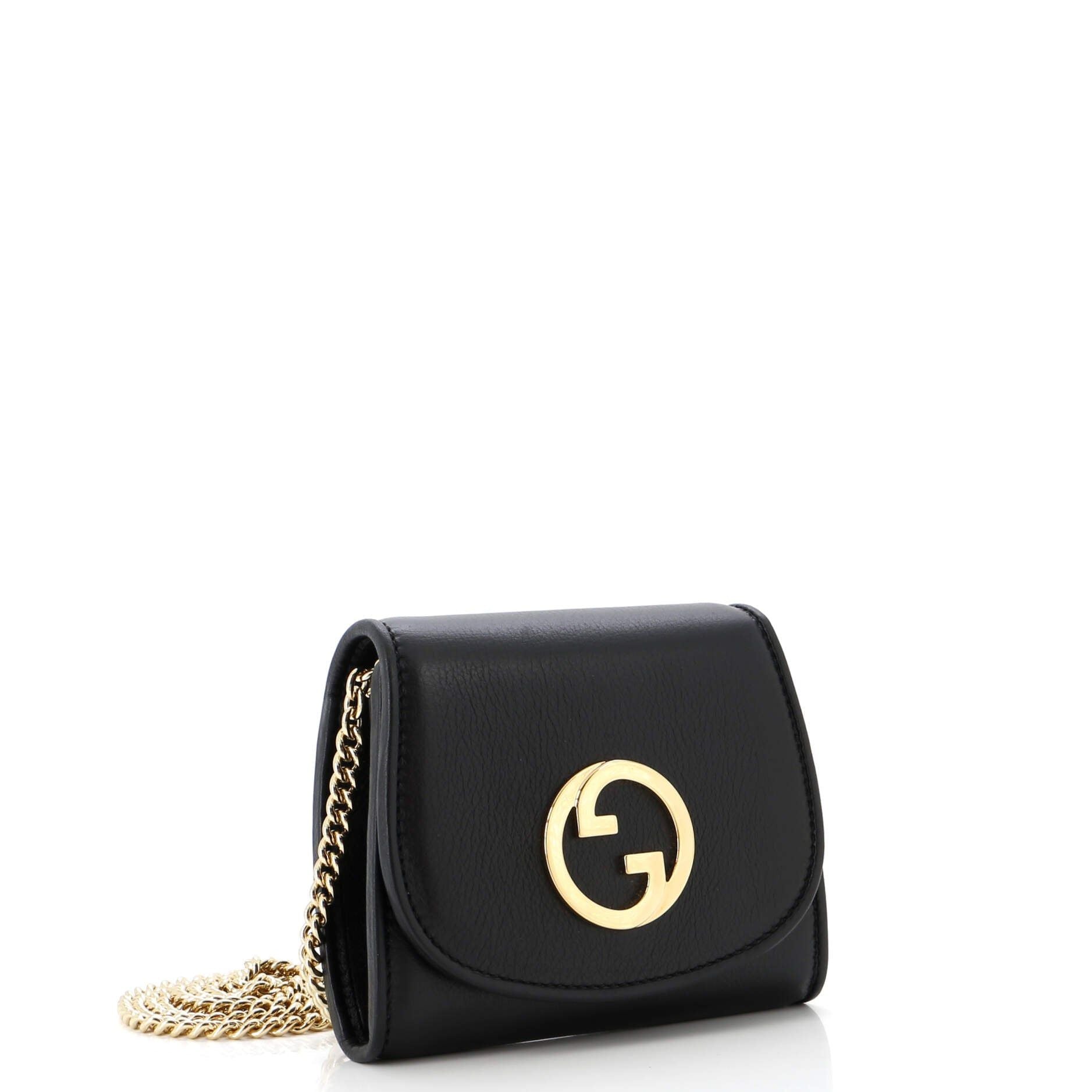 Gucci Blondie Nm Wallet On Chain Leather Medium