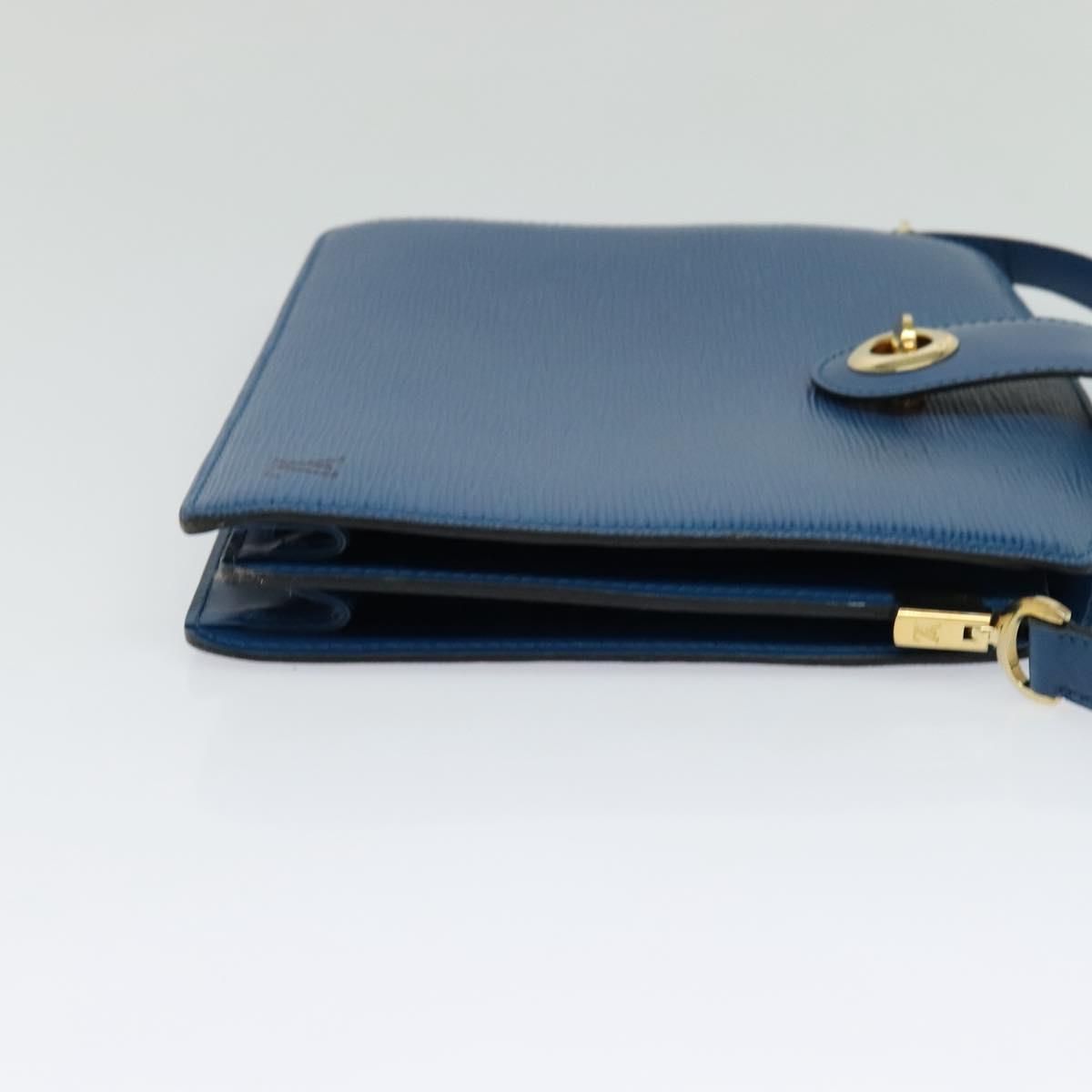 Louis Vuitton Epi Capuchin Shoulder Bag Blue M 52345 Lv Auth