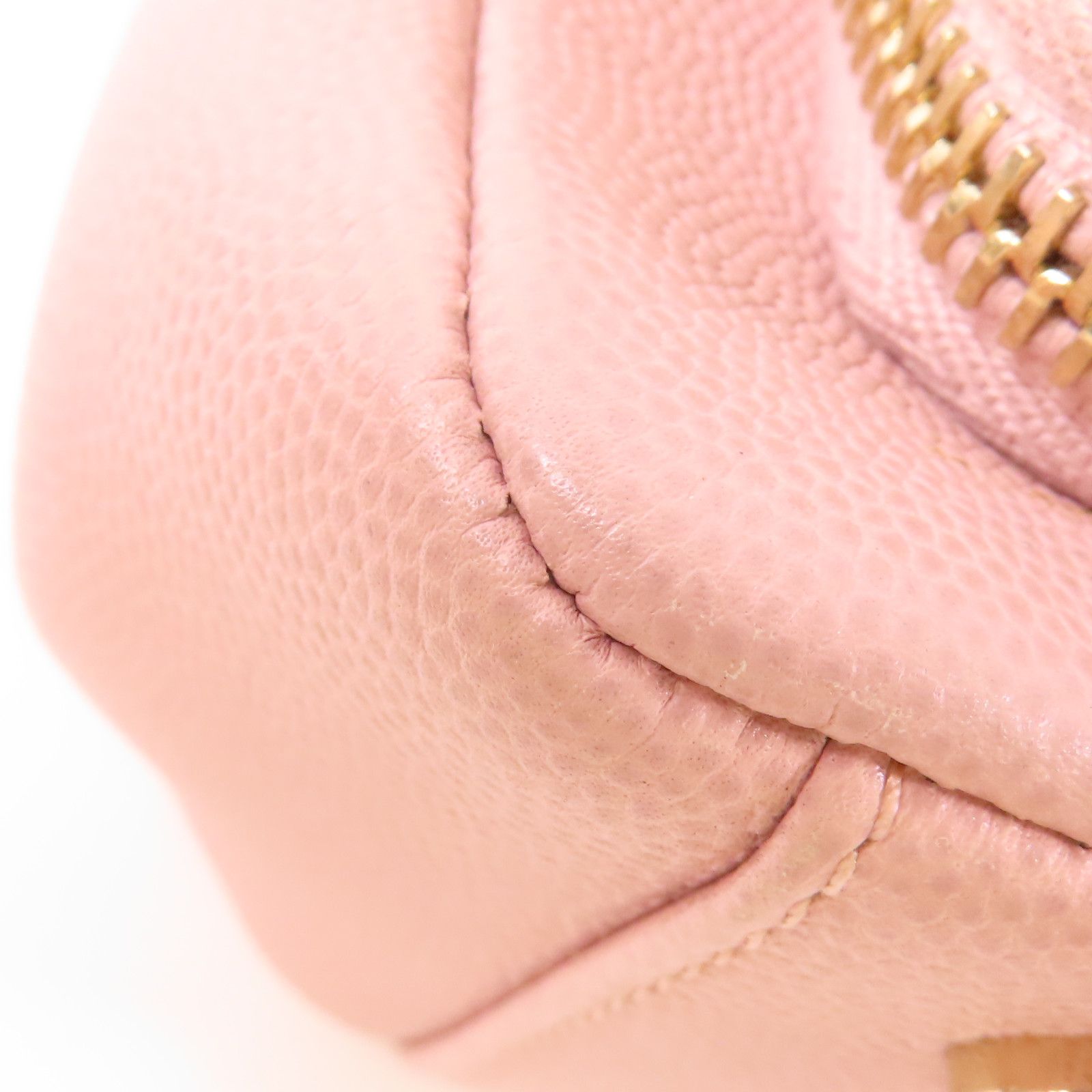 Chanel Pink Caviar Quilted Small Business Affinity Flap