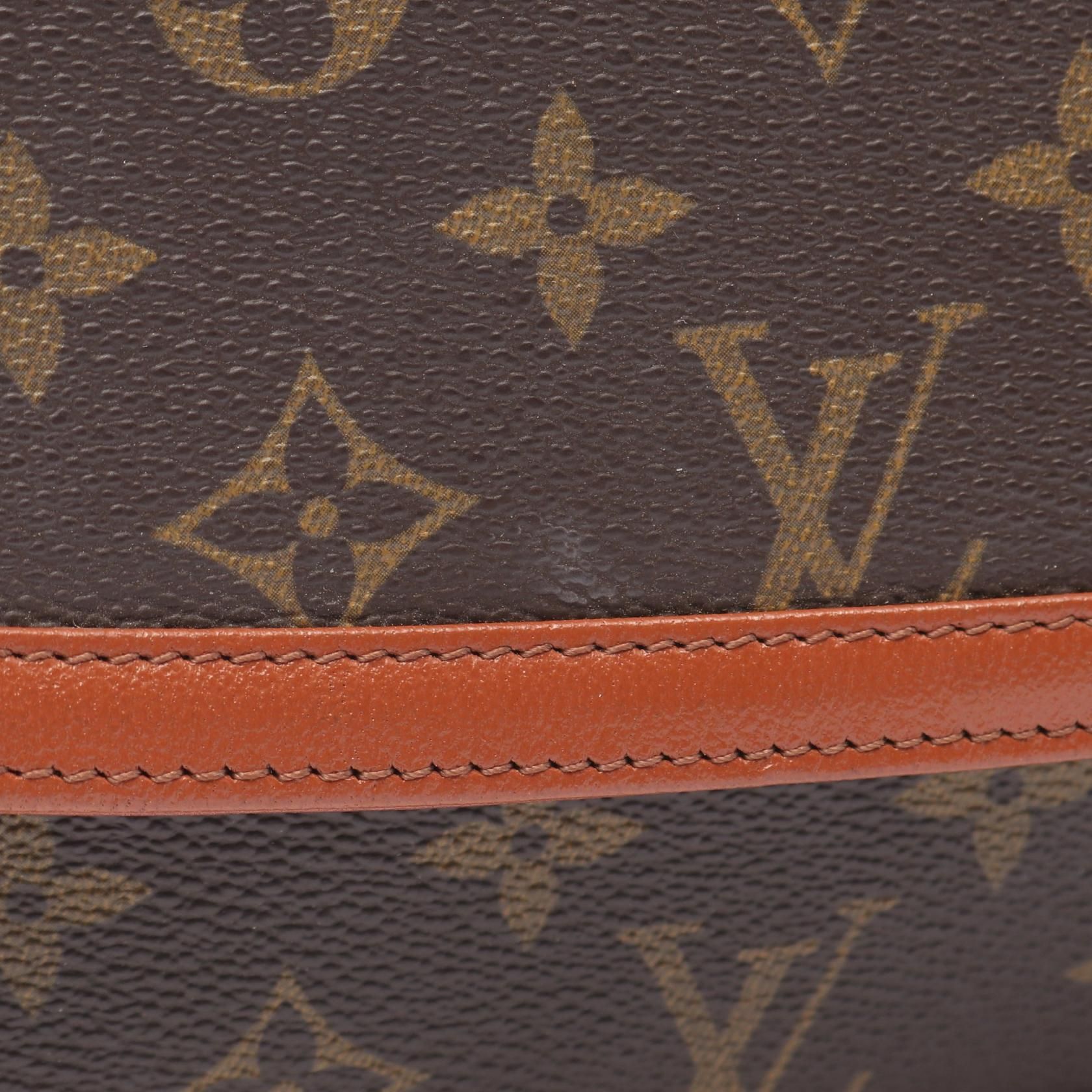 Louis Vuitton Pochette Dam Gm Brown Business Bag Clutch Bag M 51810