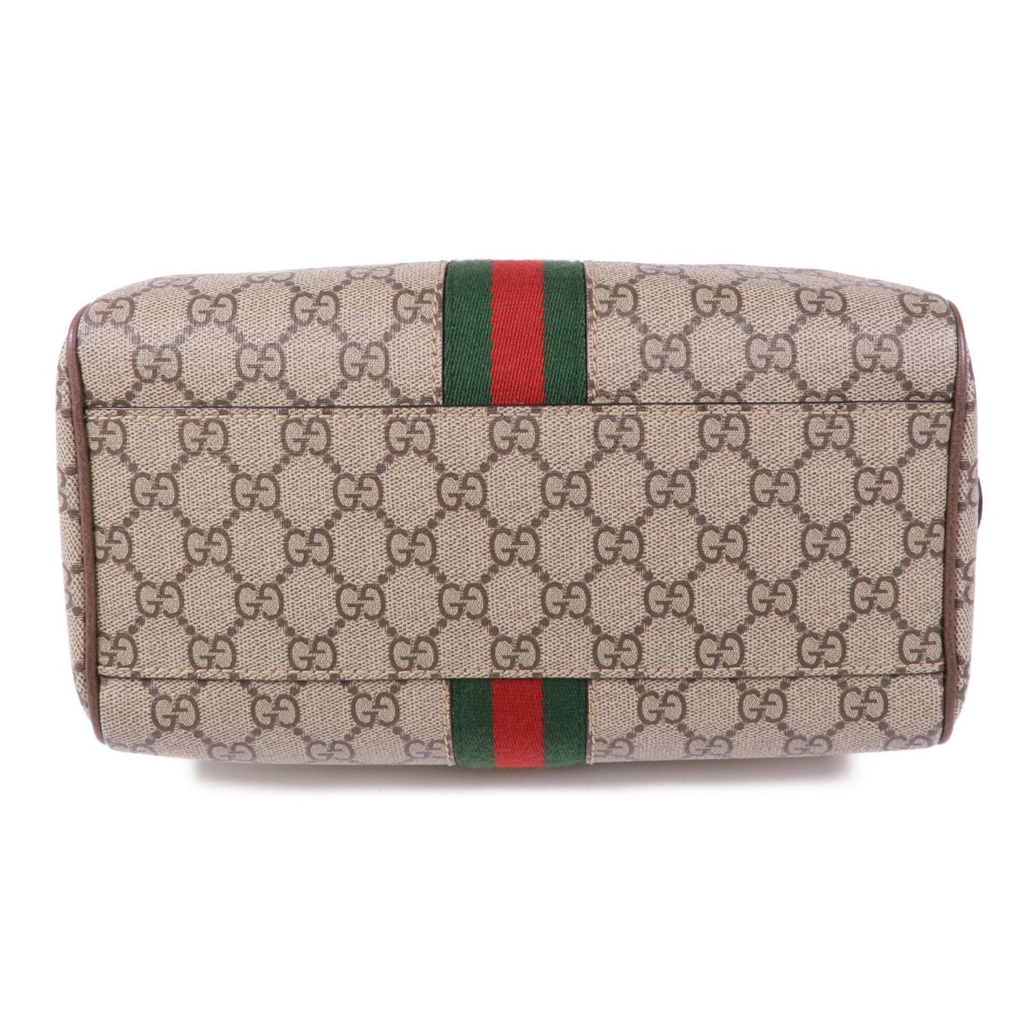 Gucci Painted Canvas Ophidia Gg Hand-turned Shoulder And Back Bag 2way Shoulder Bag Brown Pvc Coated Canvas 772061