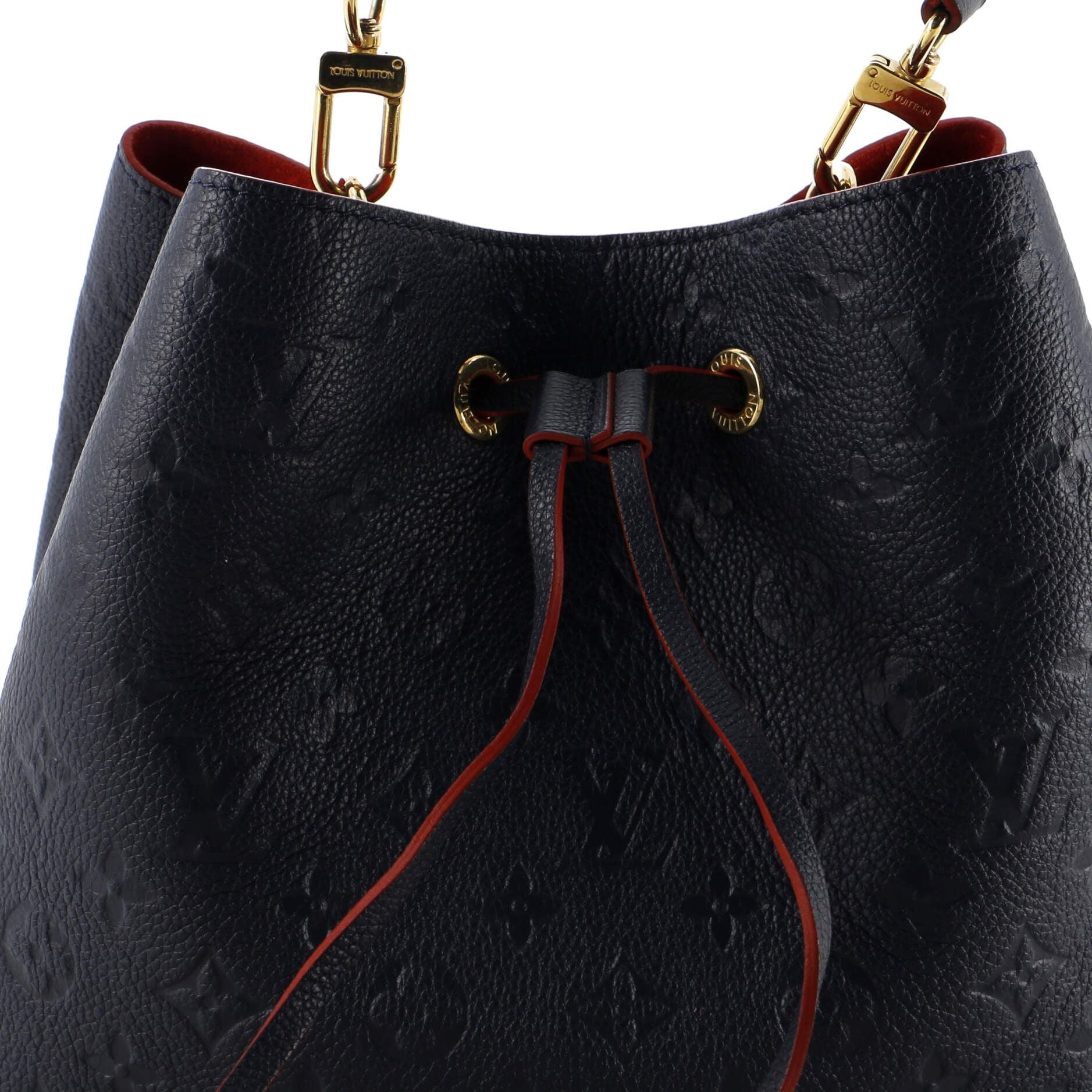 Louis Vuitton Neonoe Handbag Monogram Empreinte Leather Mm