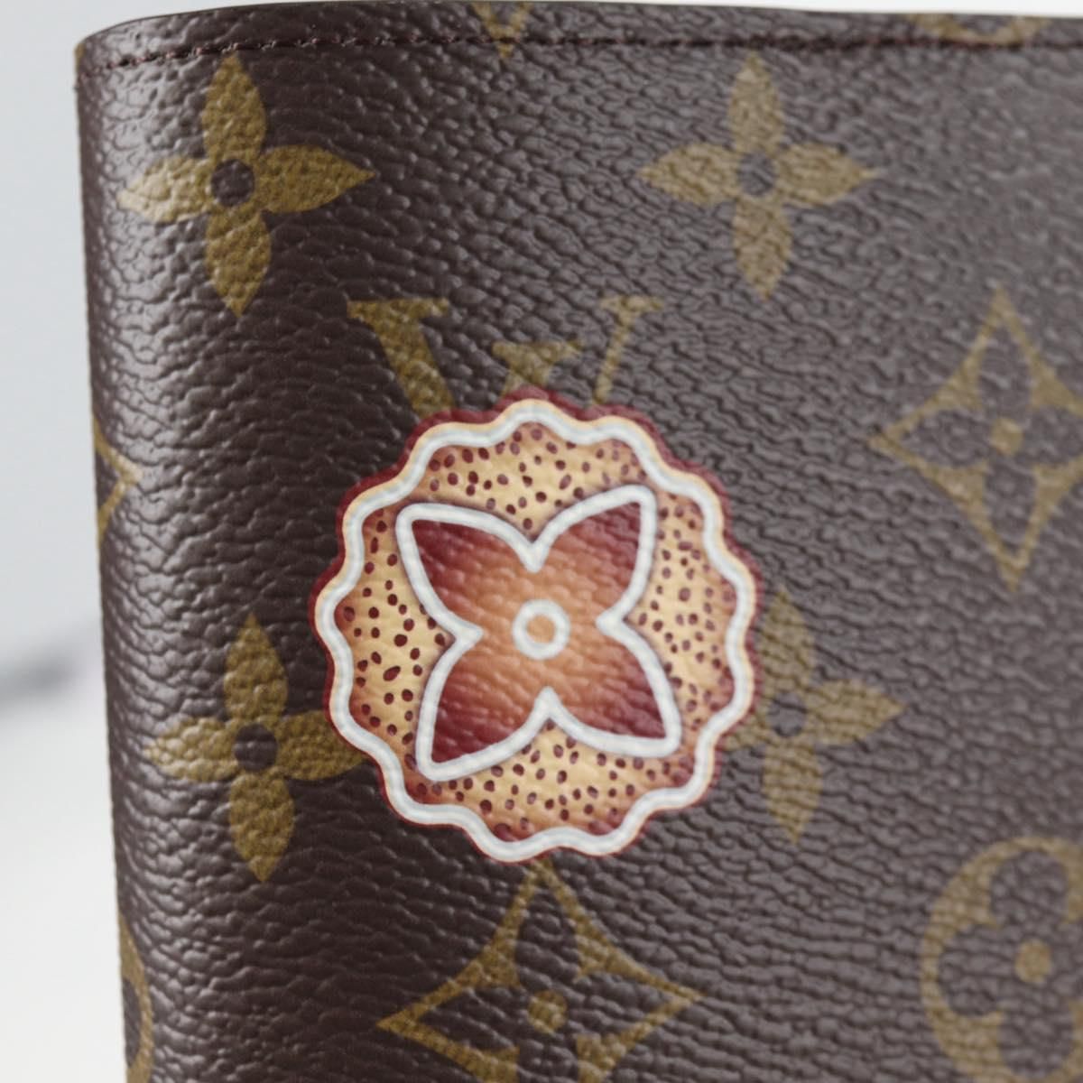 Louis Vuitton Monogram Vivienne Notebook Cover Mm Emily Gi 1167 Lv Auth