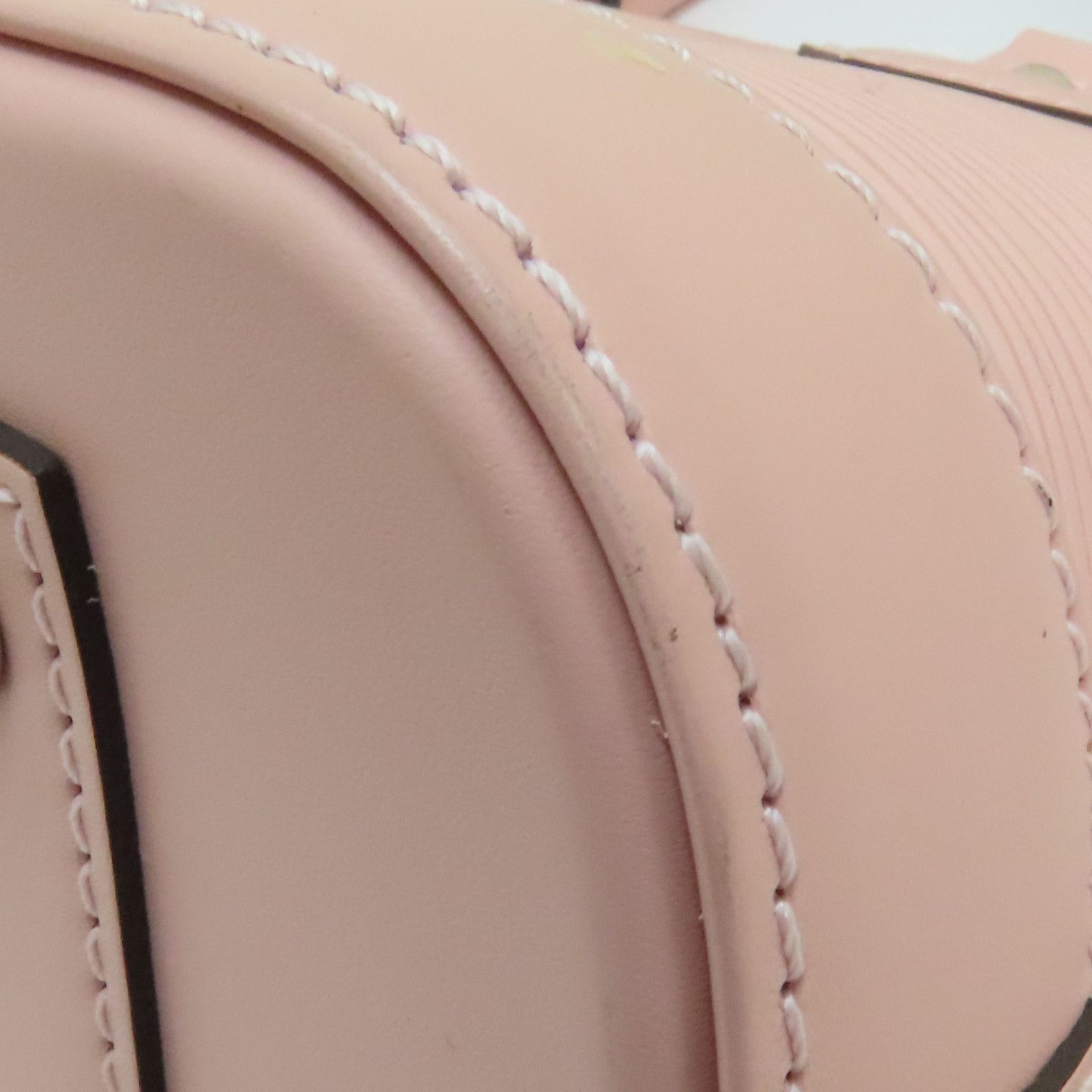 Louis Vuitton Alma Bb Shoulder Bag Epi Leather Pink (no Key) M 41327