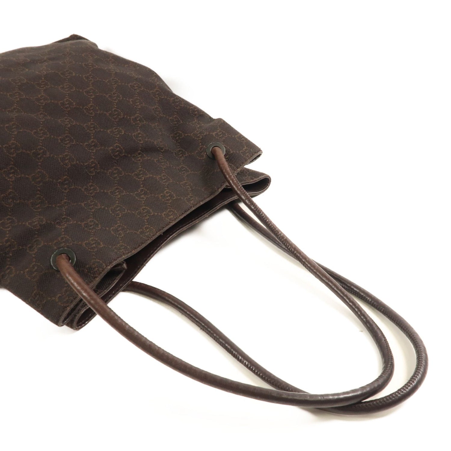 Gucci Canvas Shoulder Bag Brown Canvas 101841