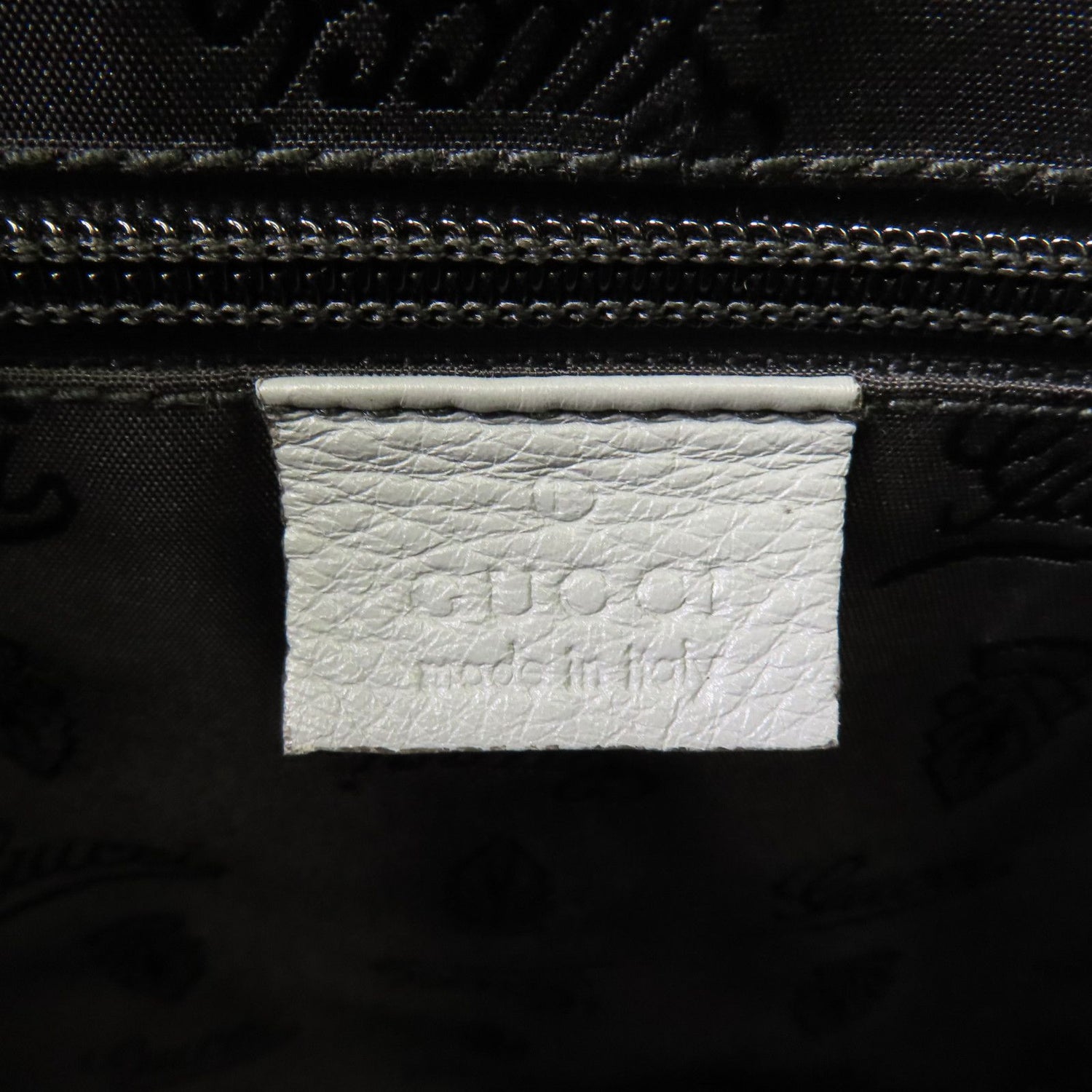 Gucci Cowhide Leather Tote Bag Gray Calfskin (cowhide) 201482
